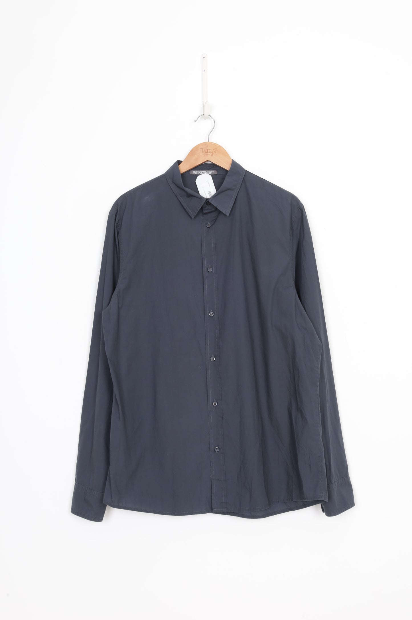 Workshop Mens Grey Shirt Size XXL