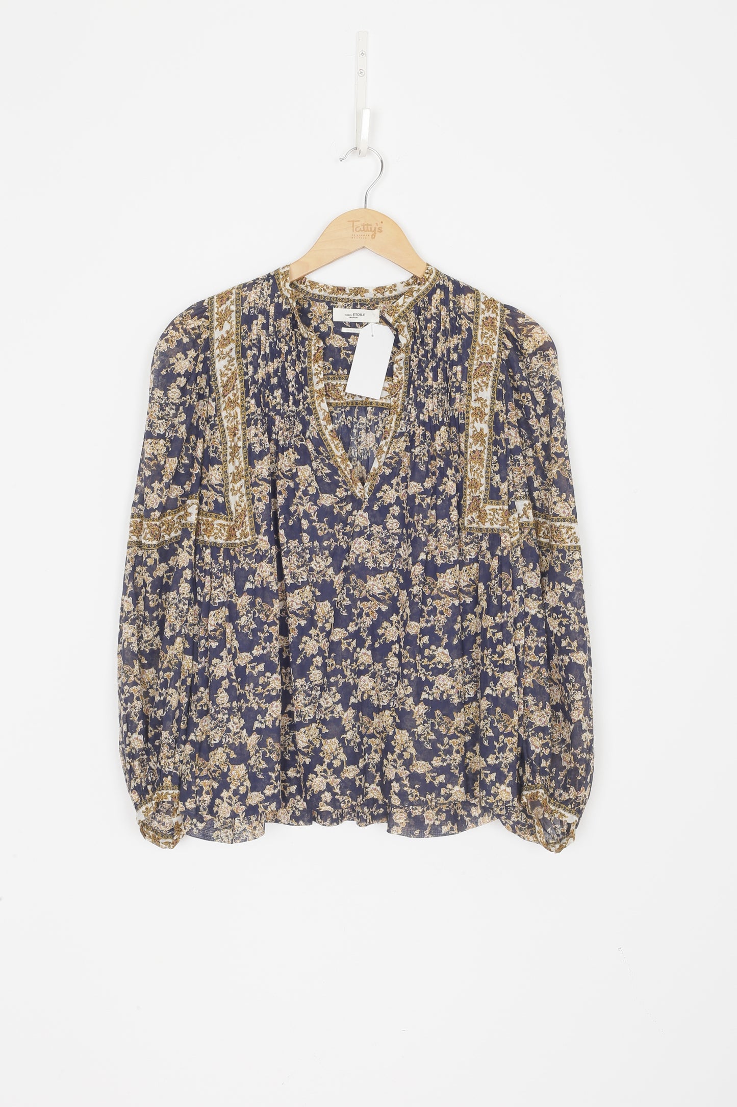 Isabel Marante Etoile Womens Multi Blouse Size EU 34