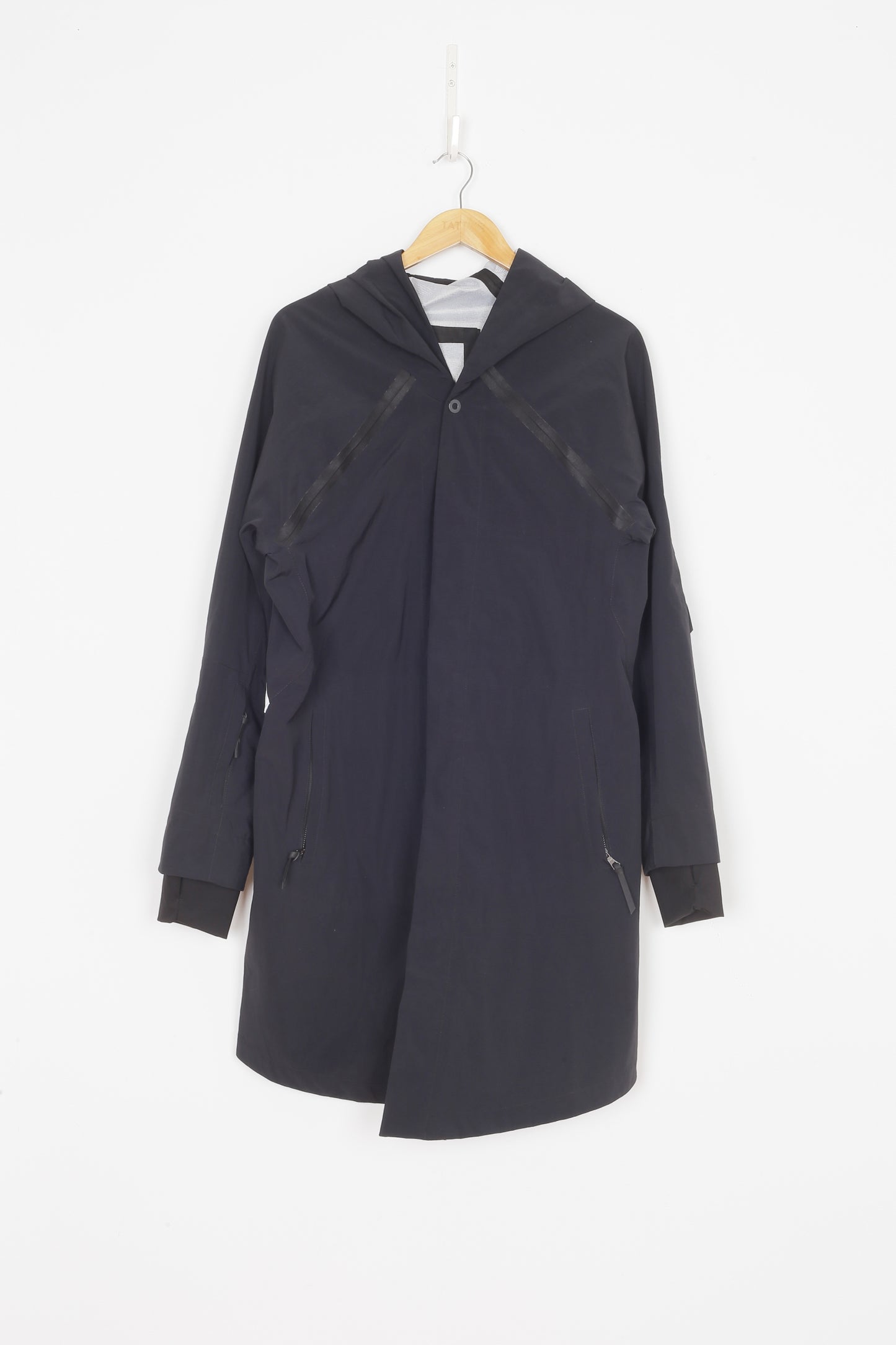 Boris Bidjan Saberi Mens Black Coat Size XL