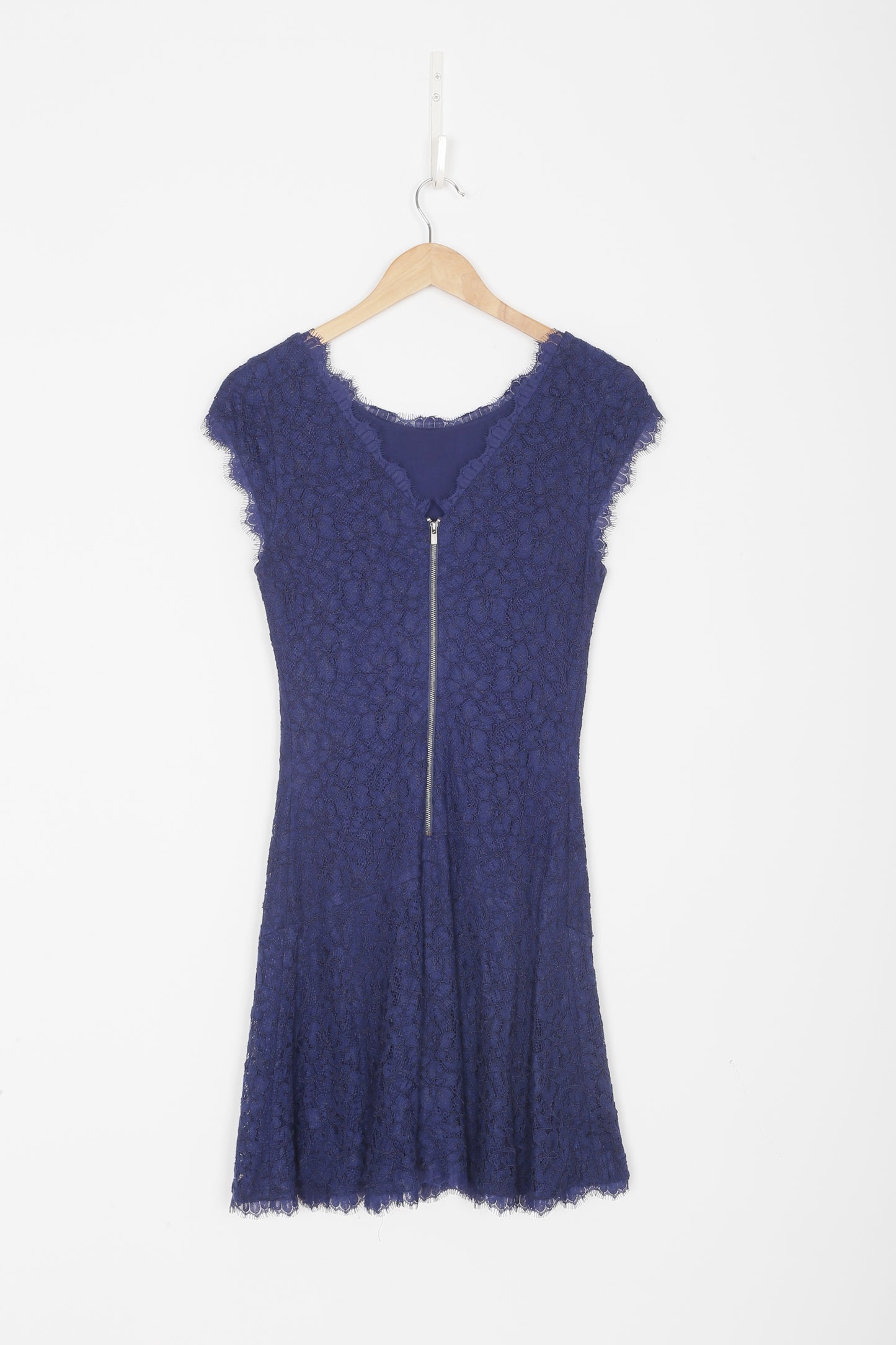 Alone Diane von Furstenburg Womens Blue Dress Size 6