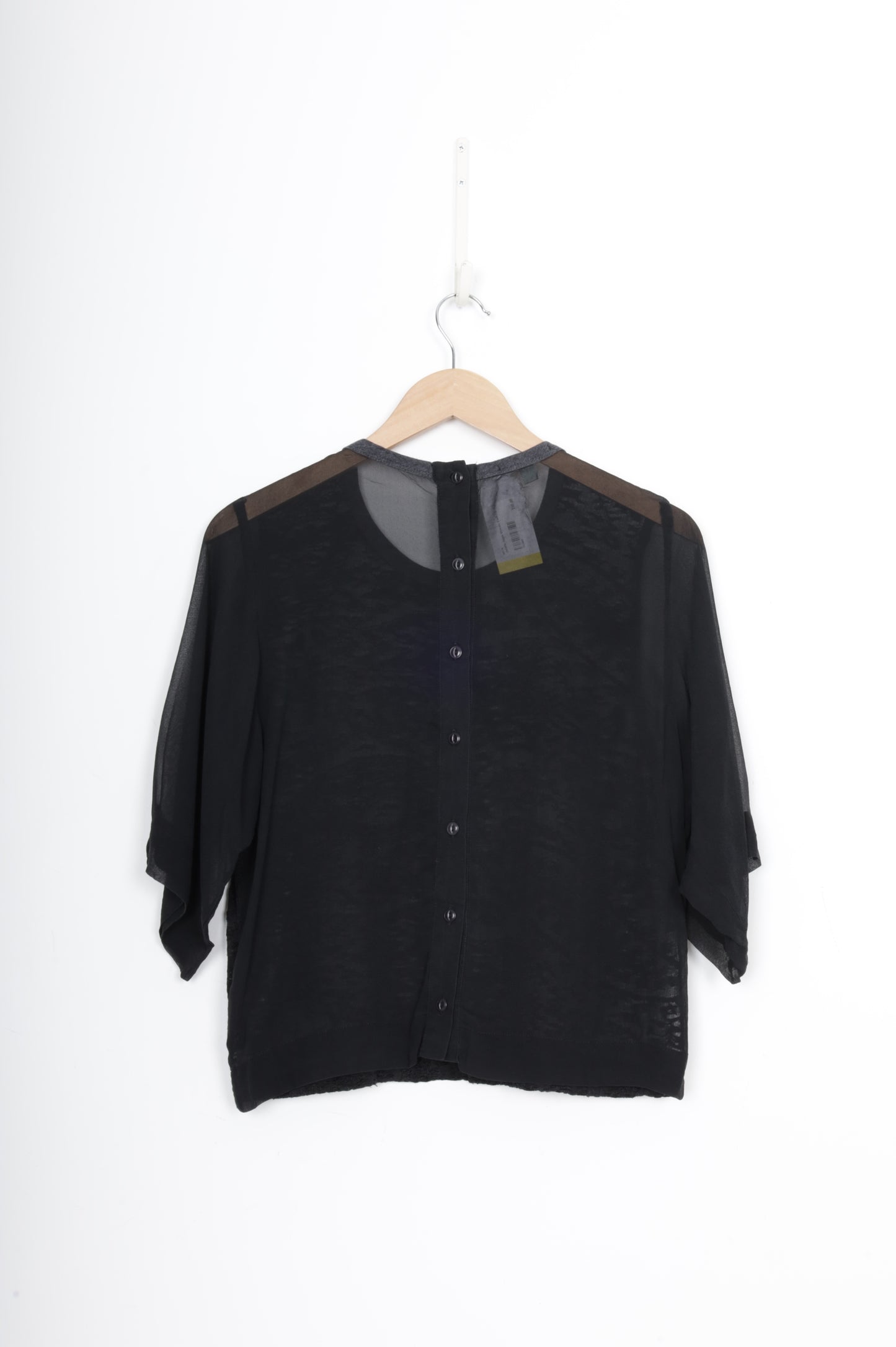 Juliette Hogan Womens Black Top Size 12