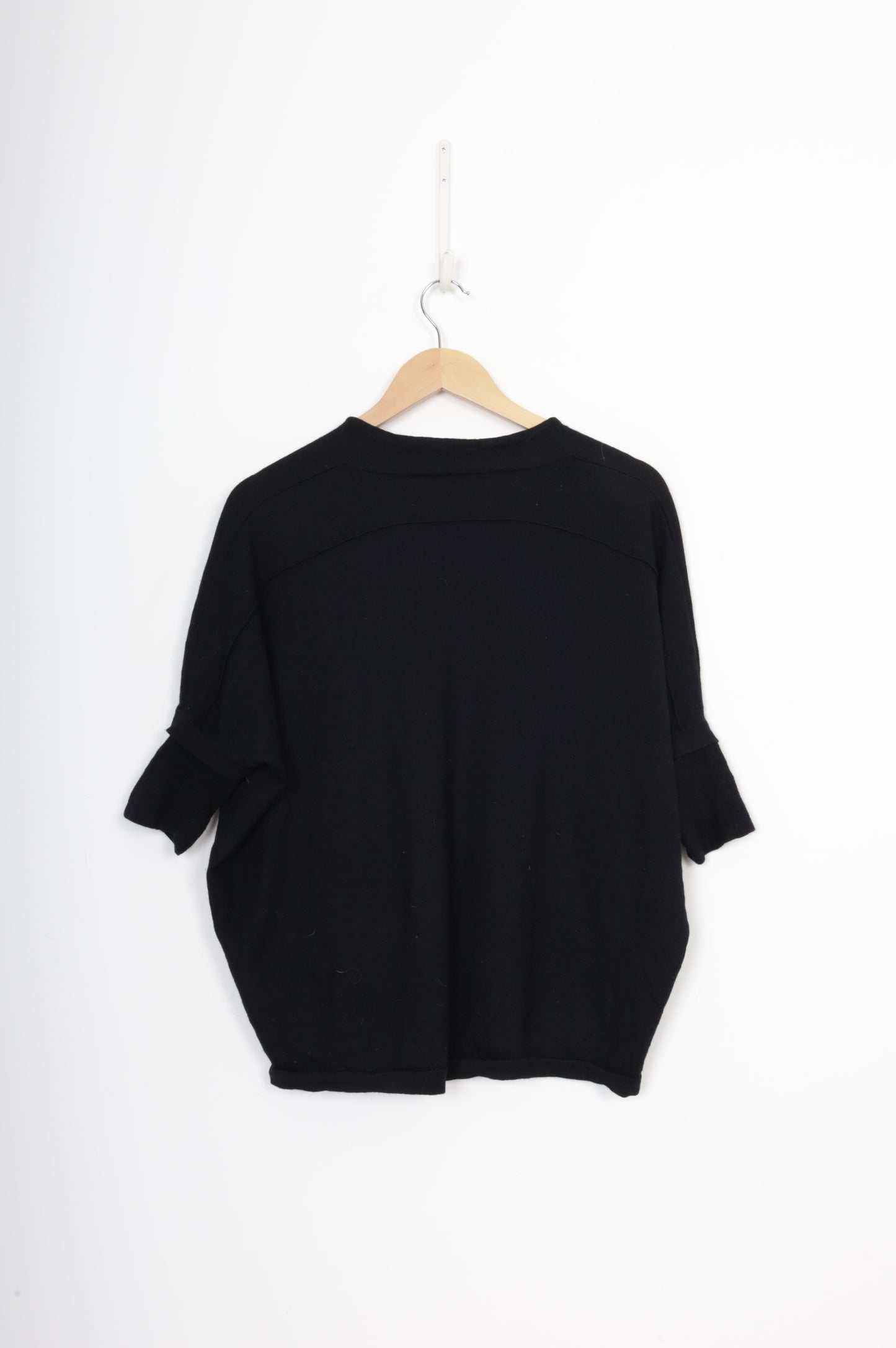 Knuefermann Womens Black Top Size S