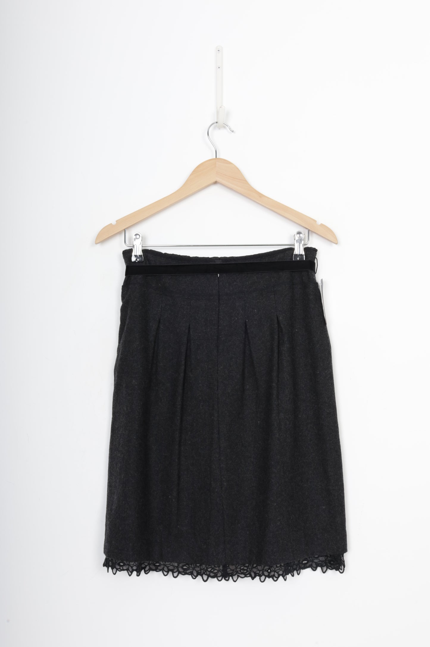 Max Womens Grey Skirt Size 8