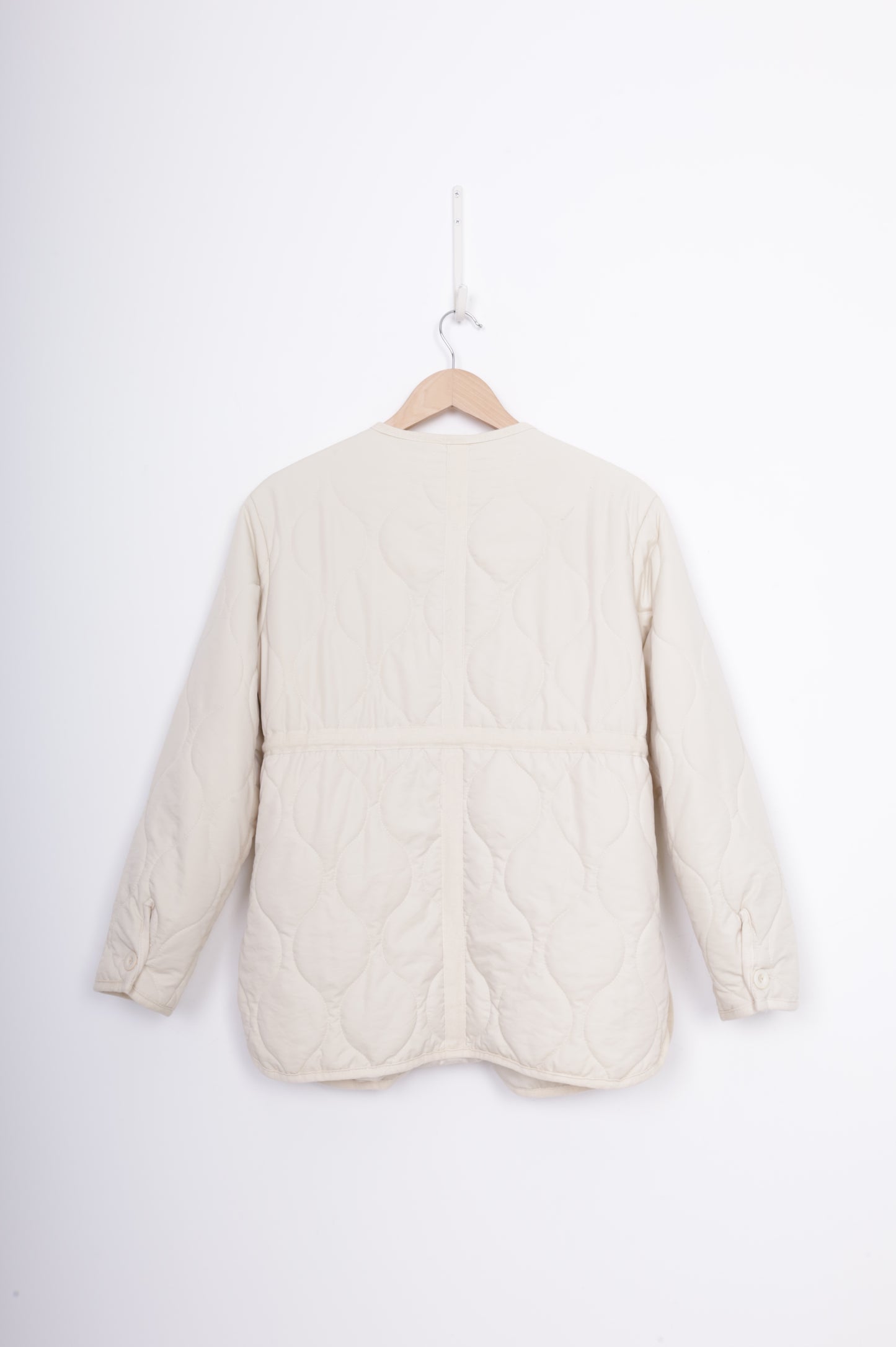 No Label Womens Cream Jacket Size M