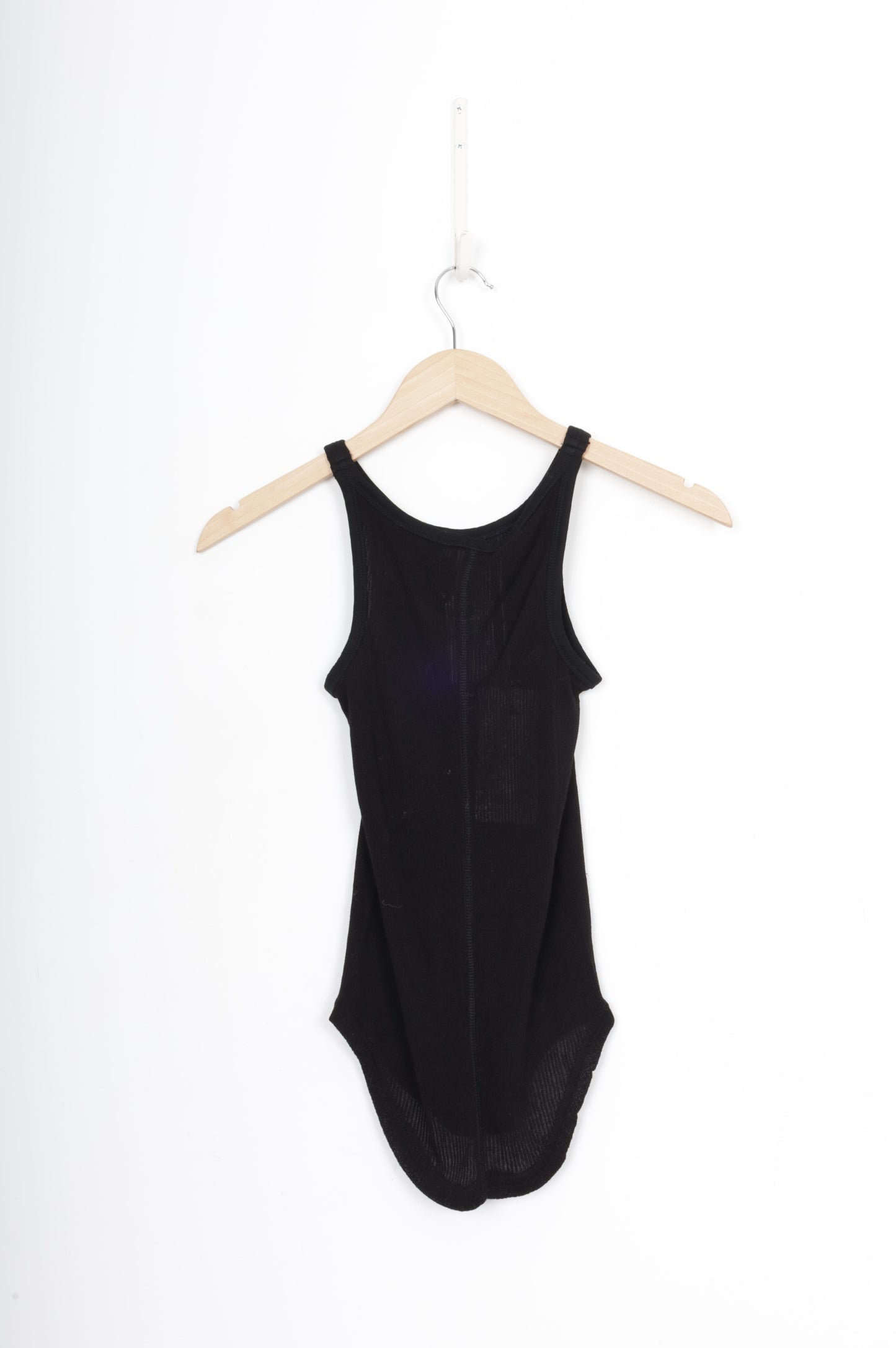 Bayse Sheer Womens Black Singlet Size XS