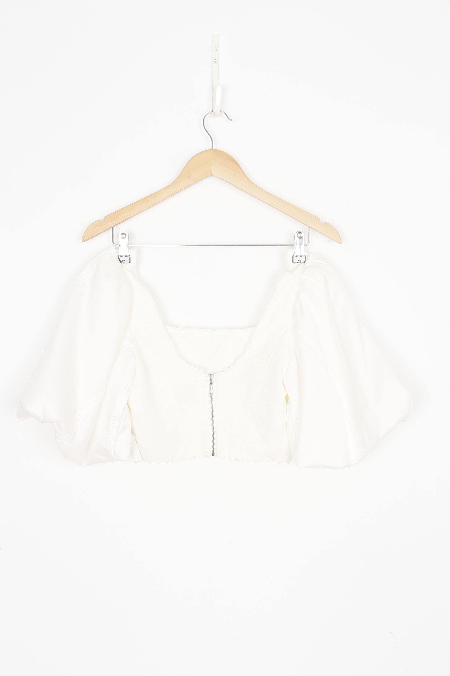 Aje Womens Cream Top Size 8