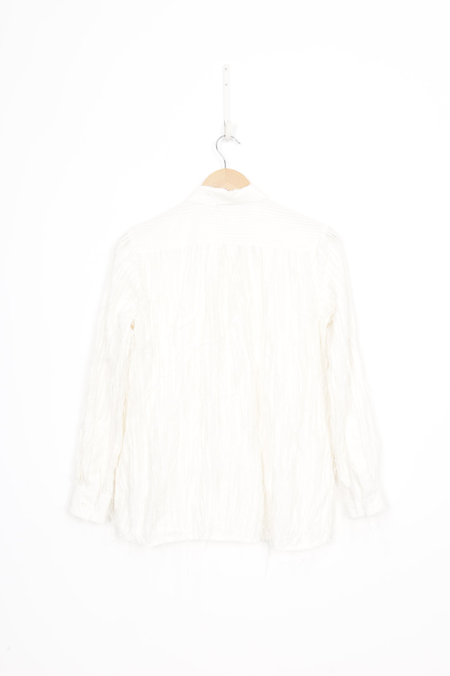 Nguyen Hoang Tui Womens Cream Shirt Size N/S