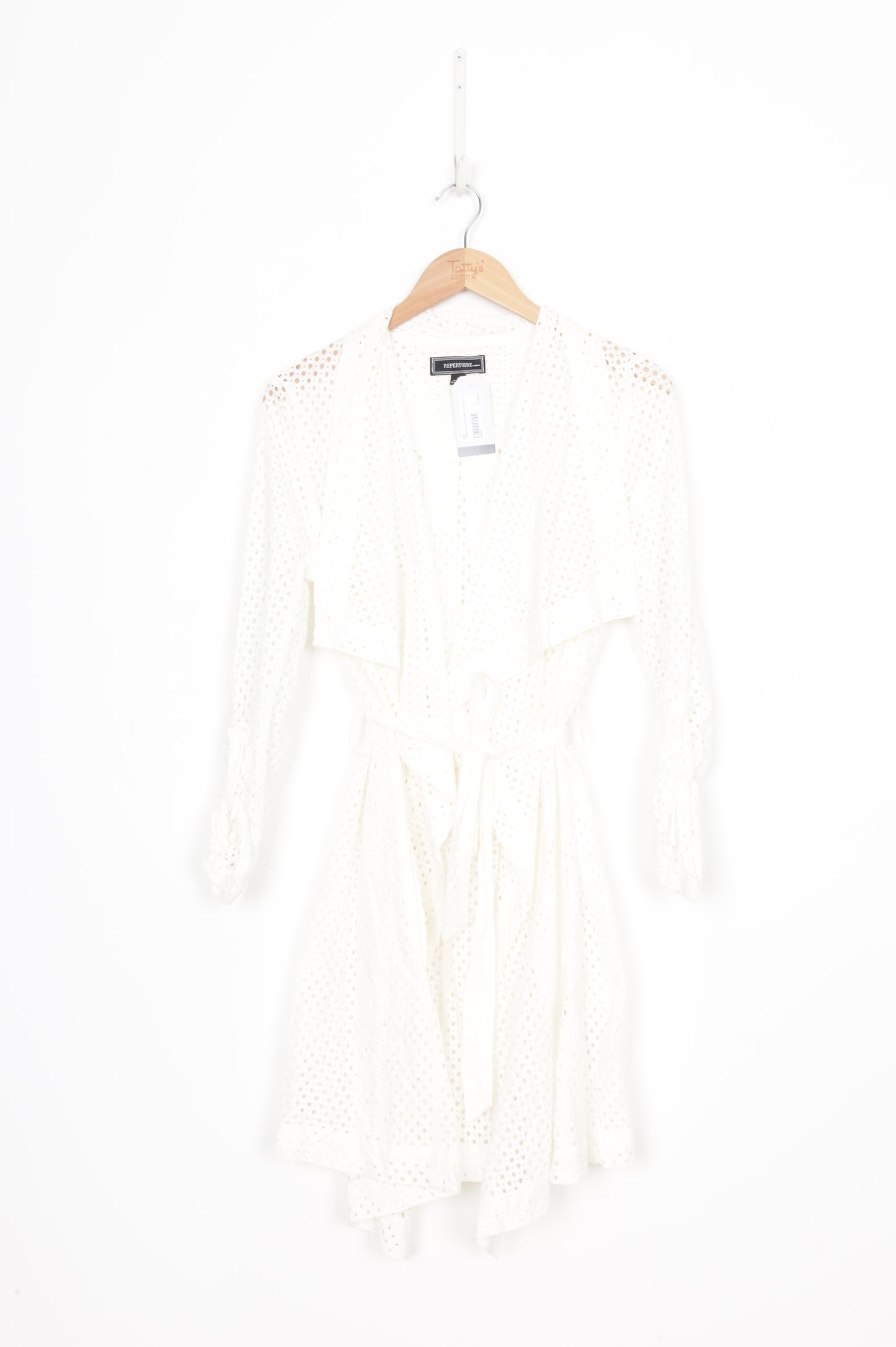 Repertoire Womens White Coat Size 8