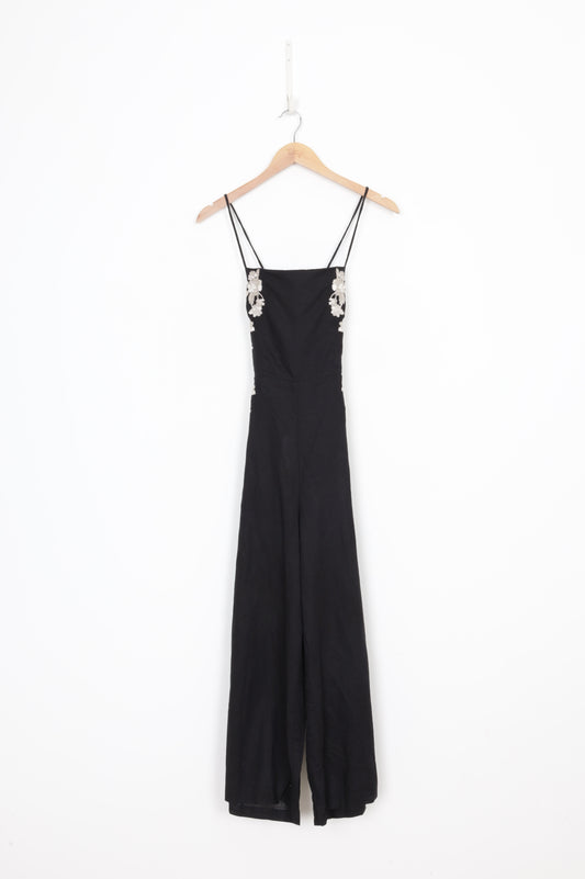 Zimmermann Womens Black Jumpsuit Size 2