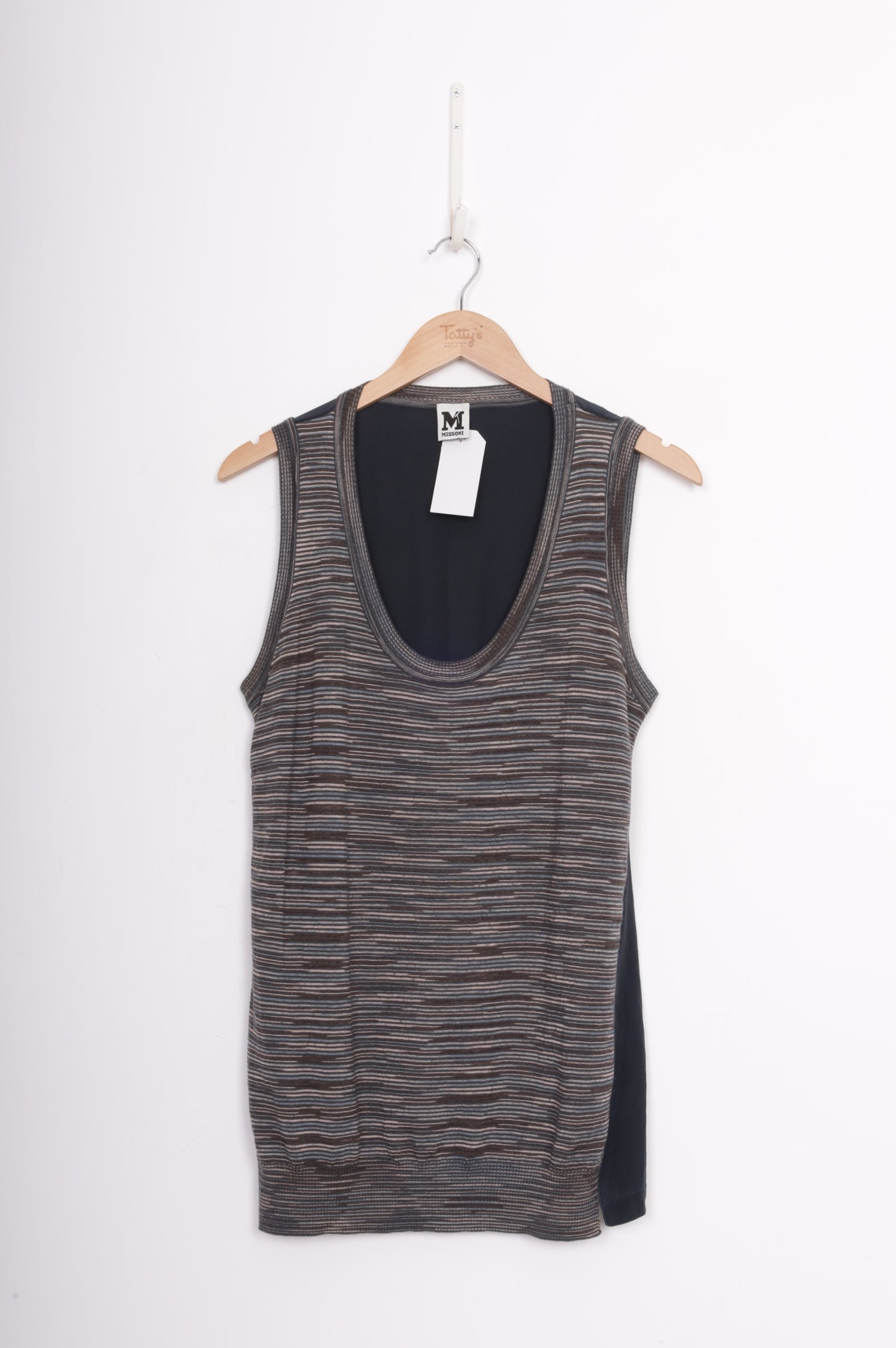 Missoni Womens Grey Top Size 46
