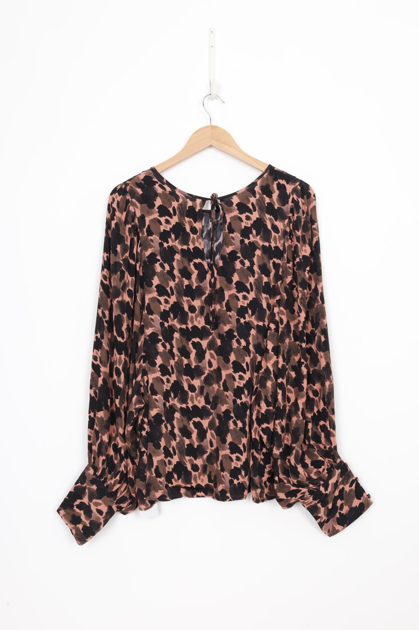 Fate + Becker Womens Black Blouse Size 18