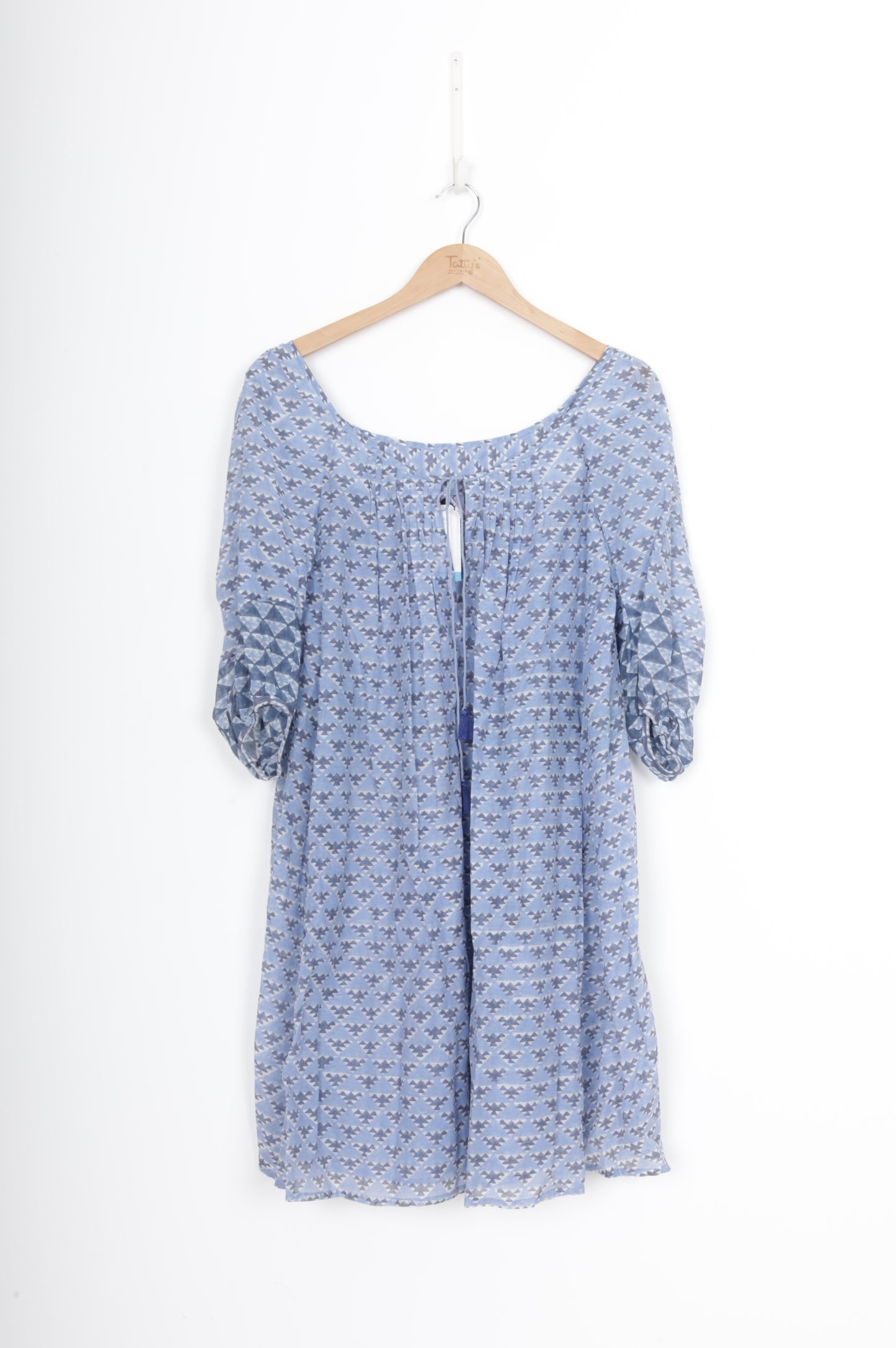 Thierry Colson Womens Blue Dress Size S