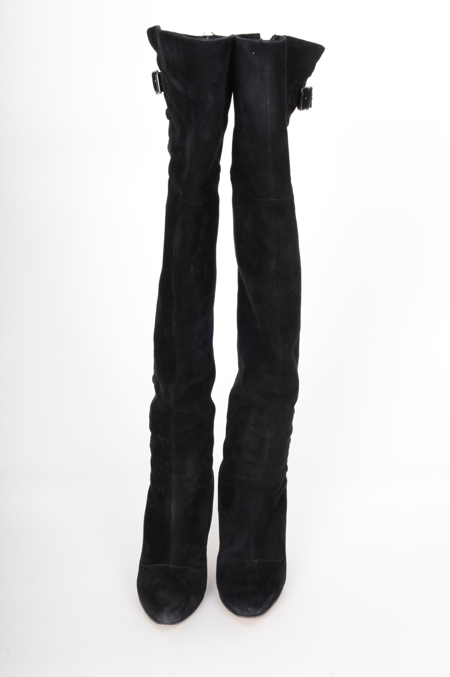 Manolo Blahnik Womens Black Boots Size EU 37
