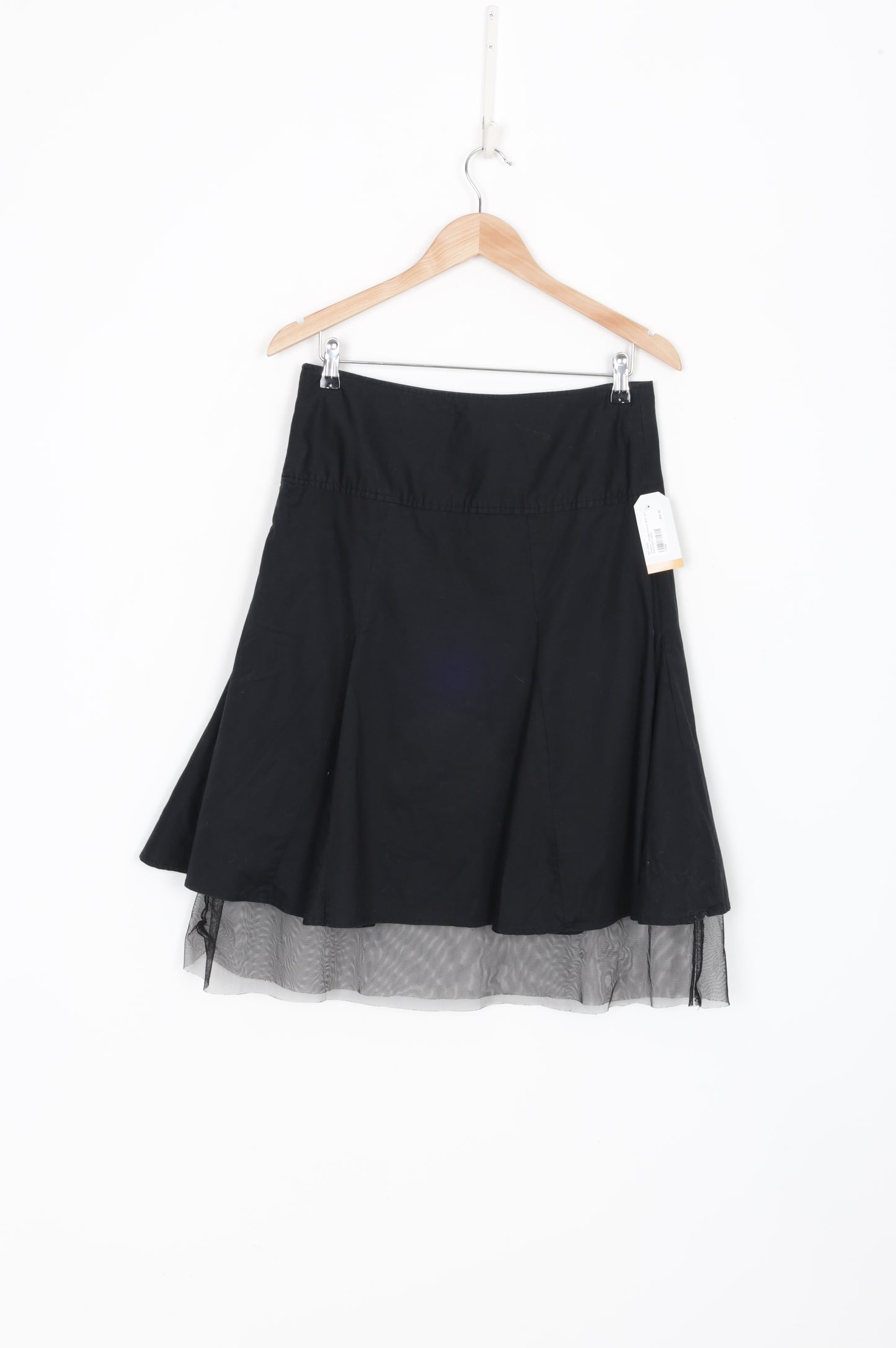 Glassons - Vintage Womens Black Skirt Size 8