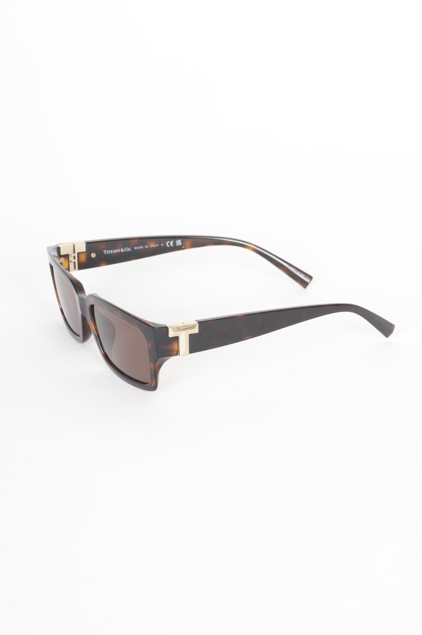 Tiffany & Co. Womens Brown Sunglasses Size N/S