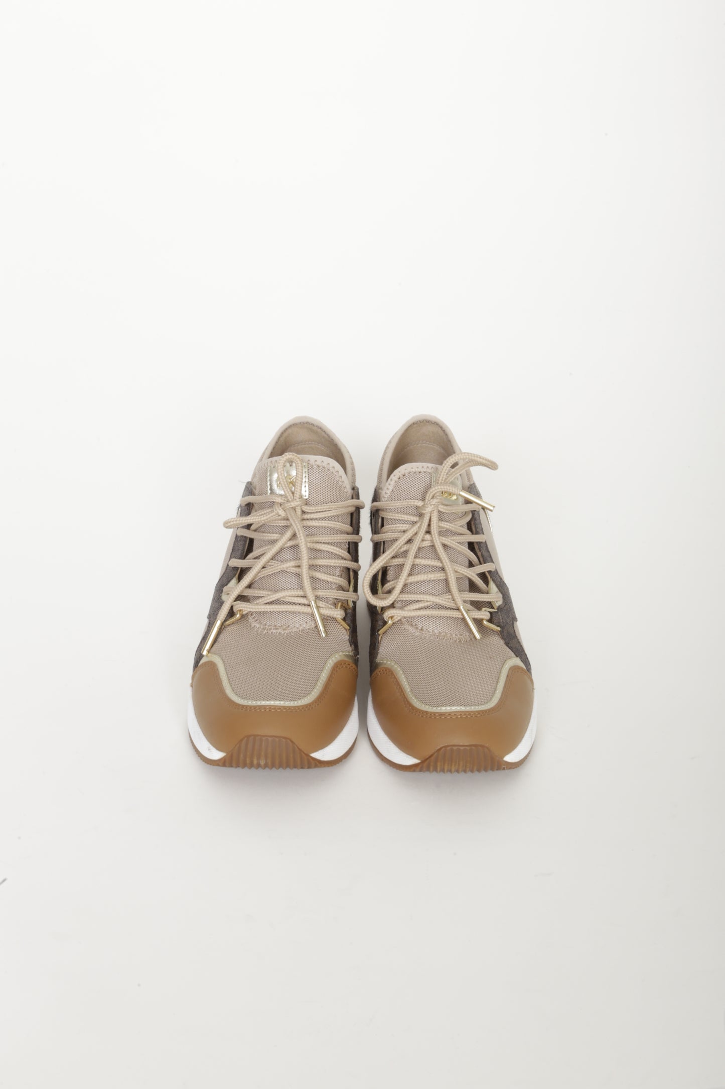 Michael Kors Womens Brown Sneakers Size 7