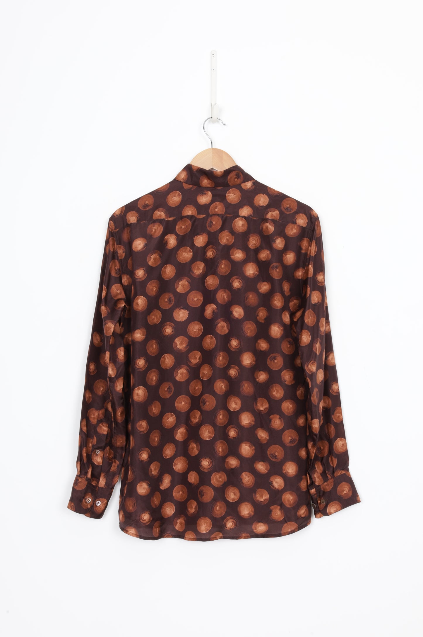 Dries Van Noten Womens Brown Shirt Size 38