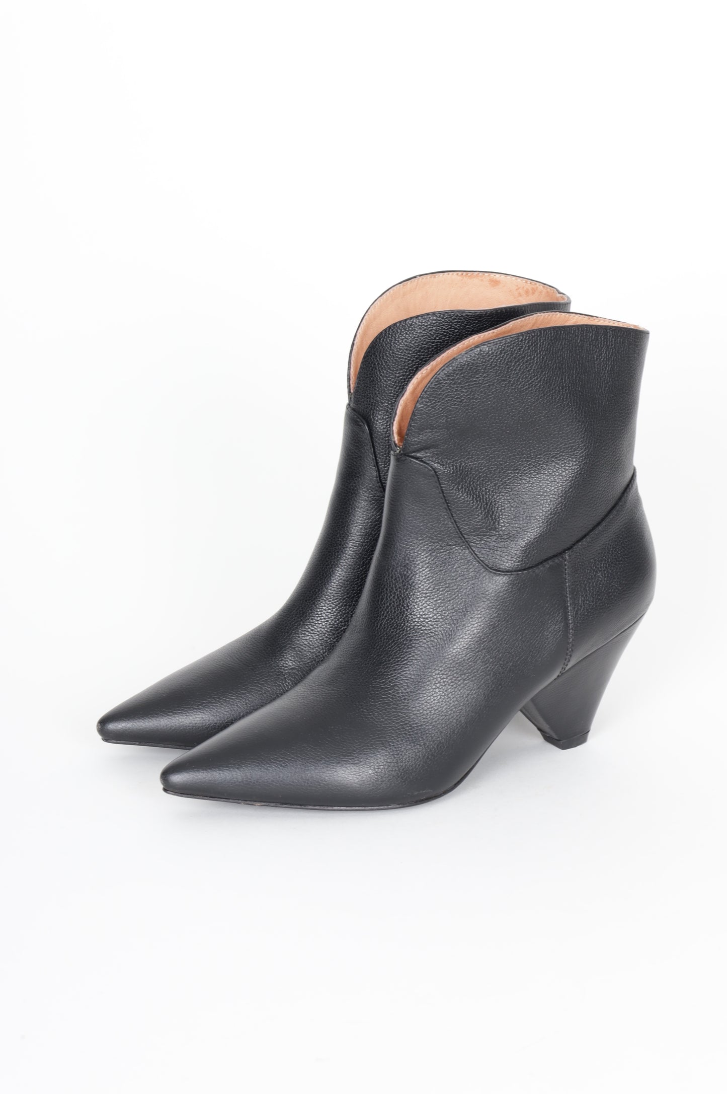 La Tribe Womens Black Boots Size EU 36