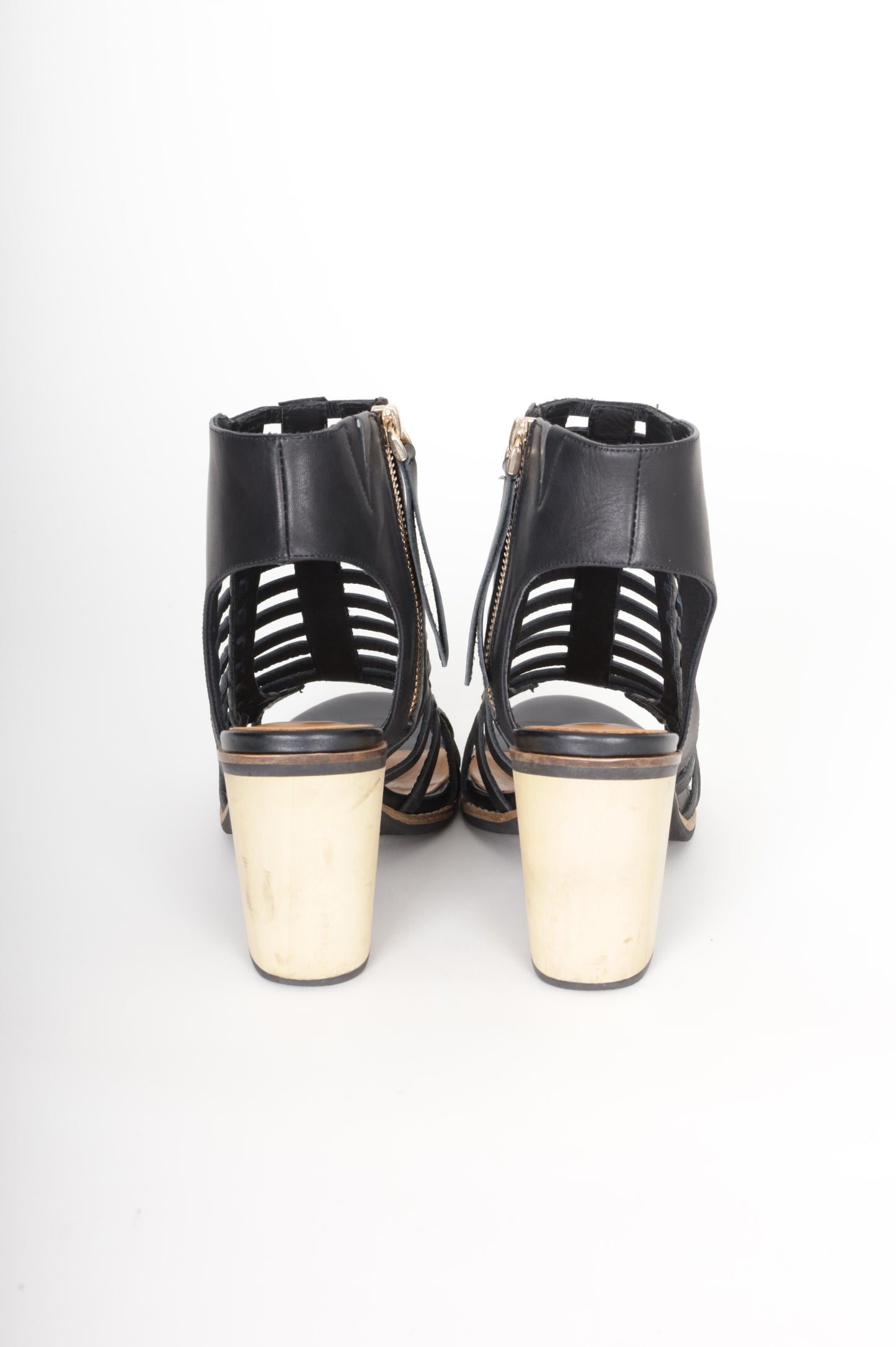 Andrea Moore Womens Black Heels Size EU 40