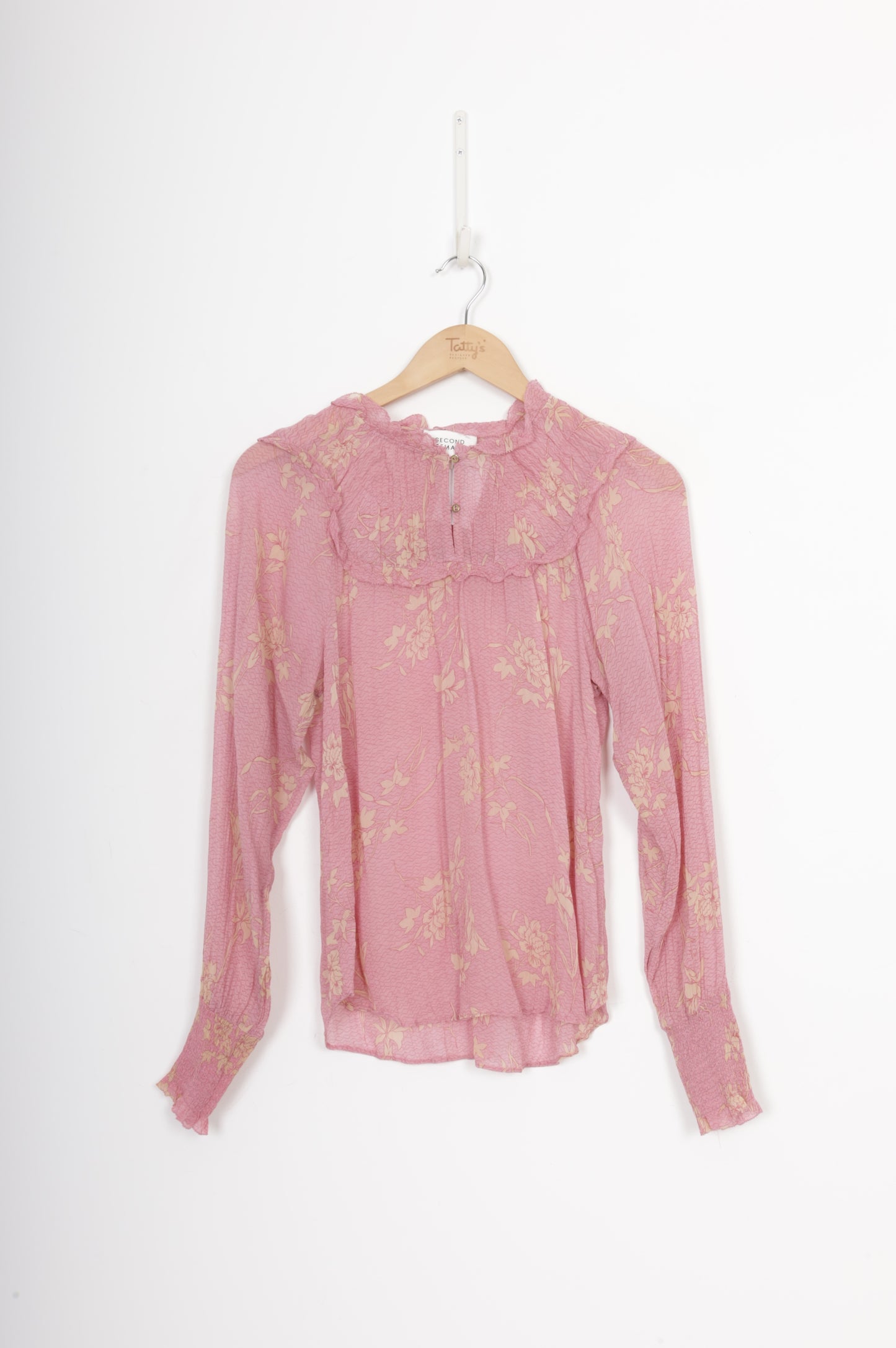 Second Female Womens Pink Blouse Size S