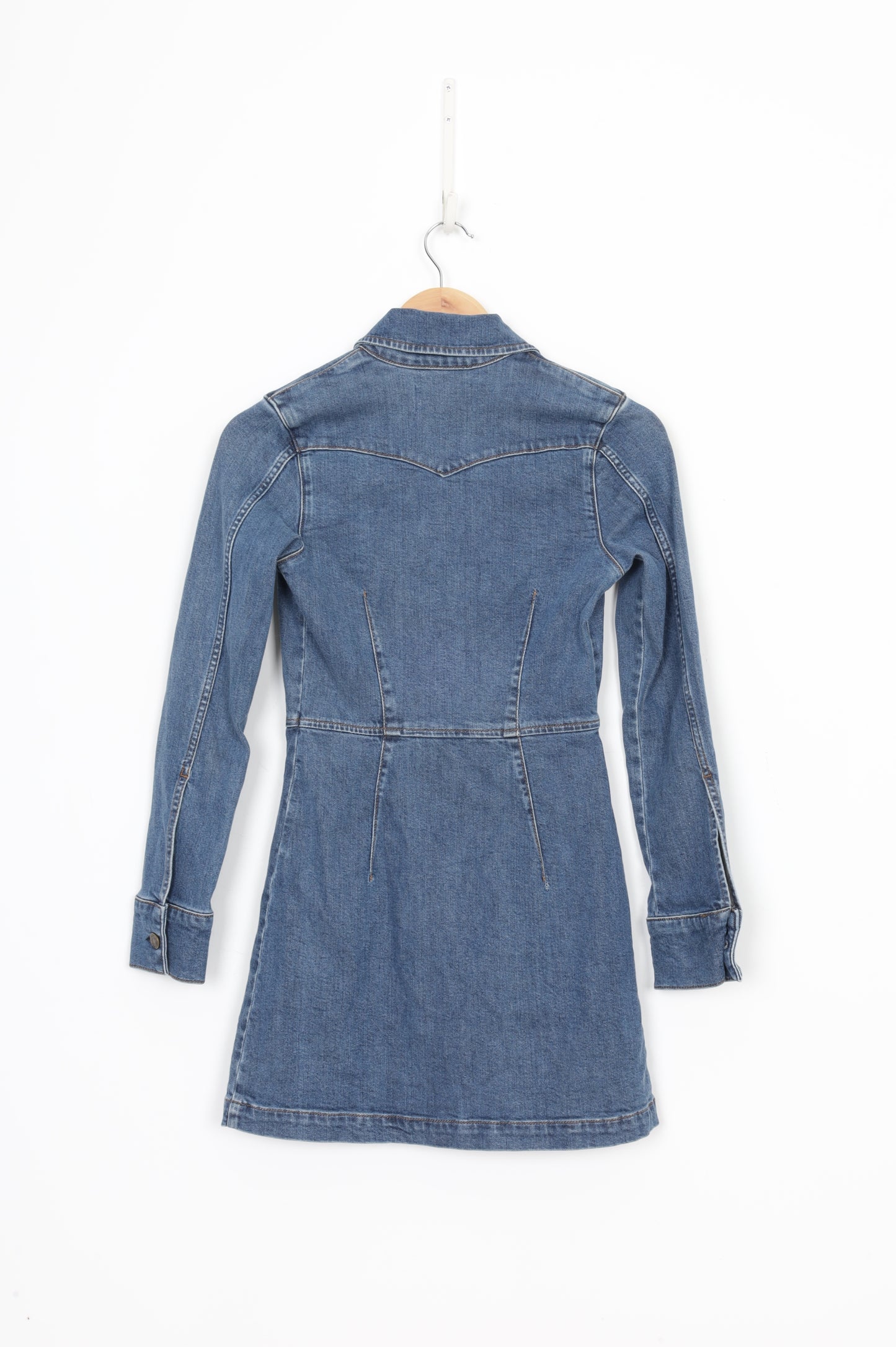 Reformation Jeans Womens Blue Dress Size 0