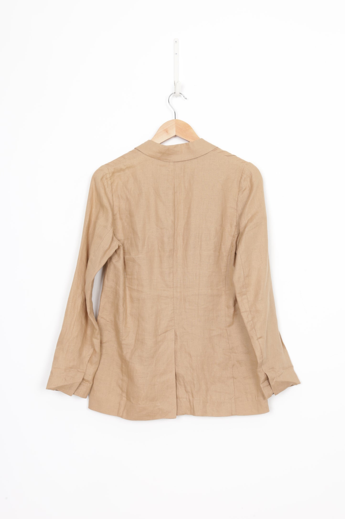 Seed Womens Beige Blazer Size 6