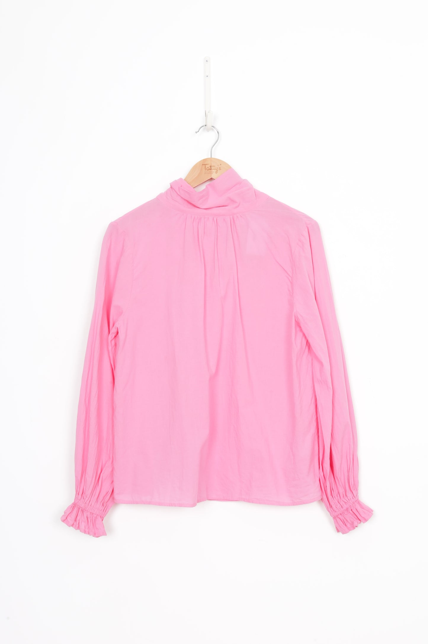 Max Womens Pink Blouse Size 8