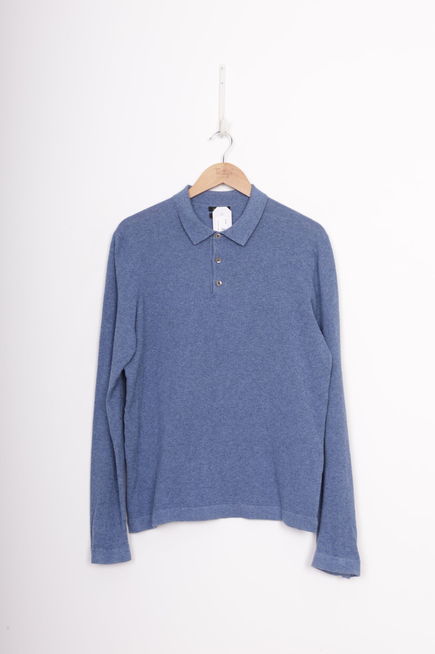 Massimo Dutti Mens Blue Top Size XL