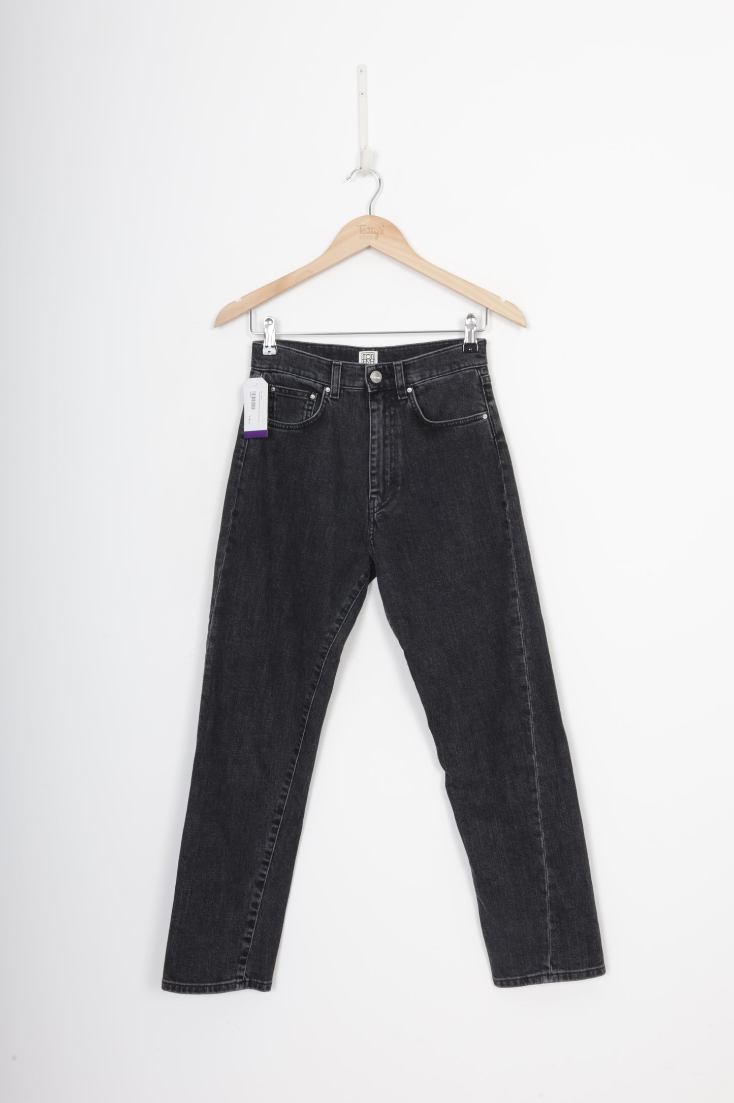 Toteme Womens Grey Jeans Size W 25