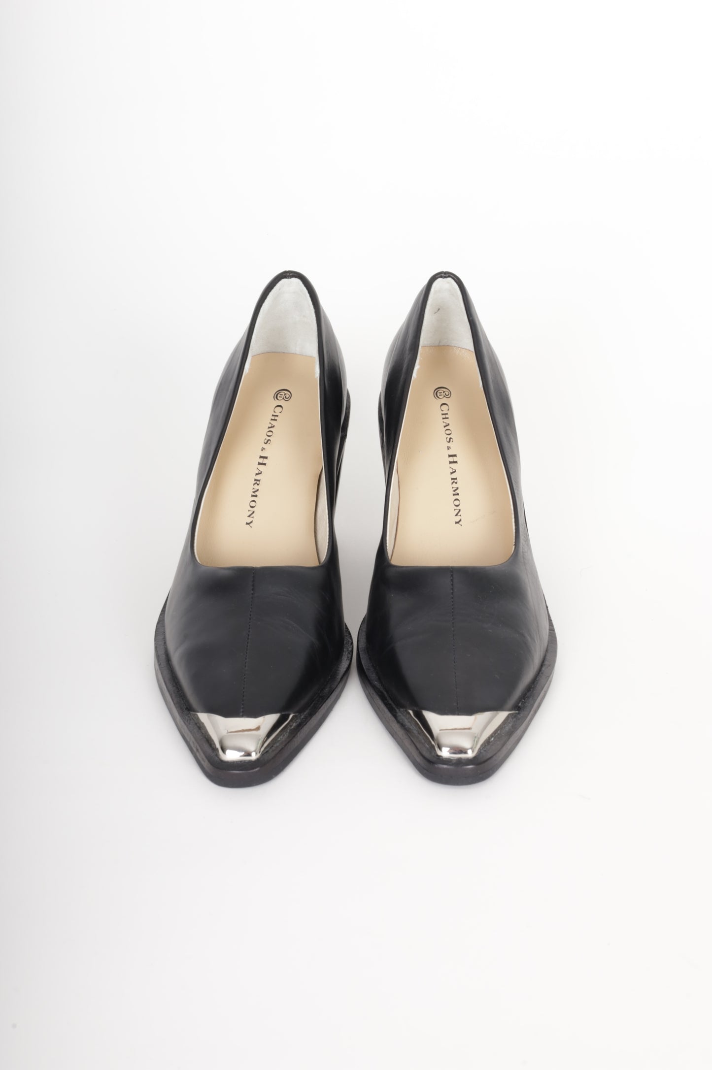 Chaos & Harmony Womens Black Heels Size EU 39
