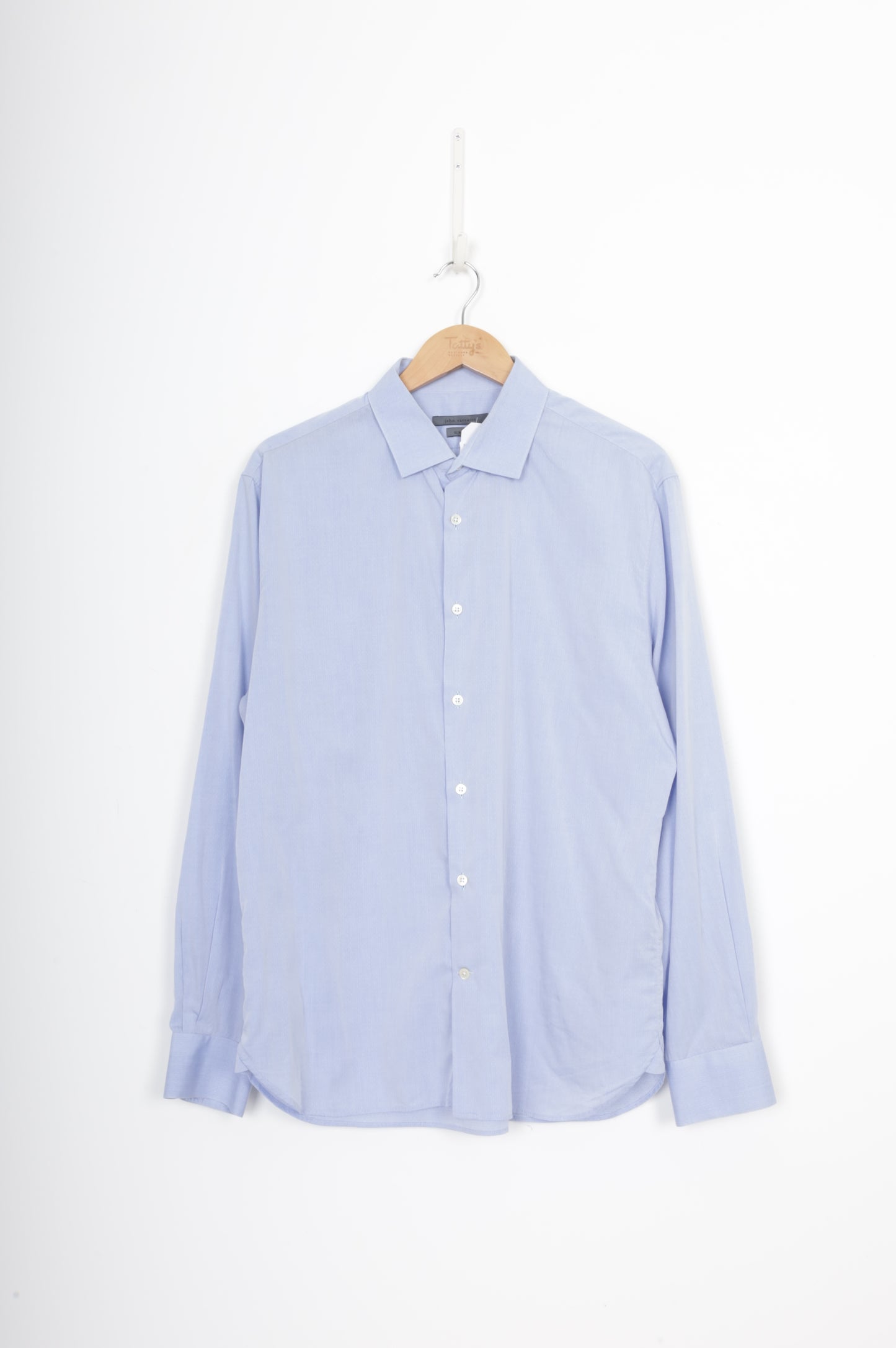 John Varvatos Mens Blue Shirt Size 34