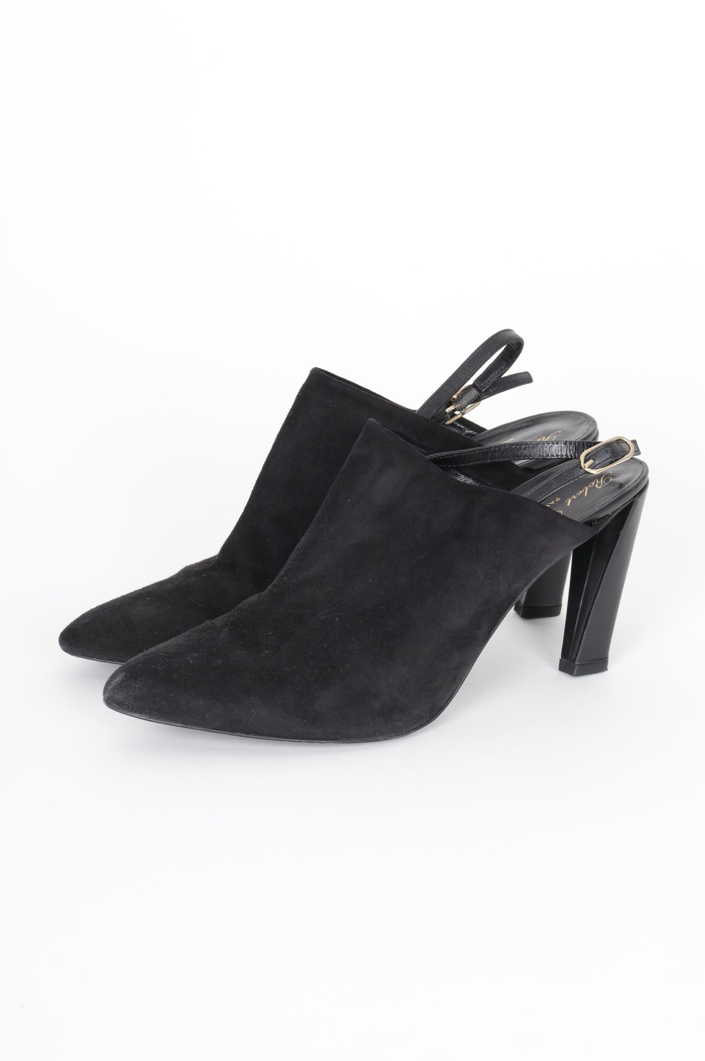 Robert Clergerie Womens Black Heels Size EU 41