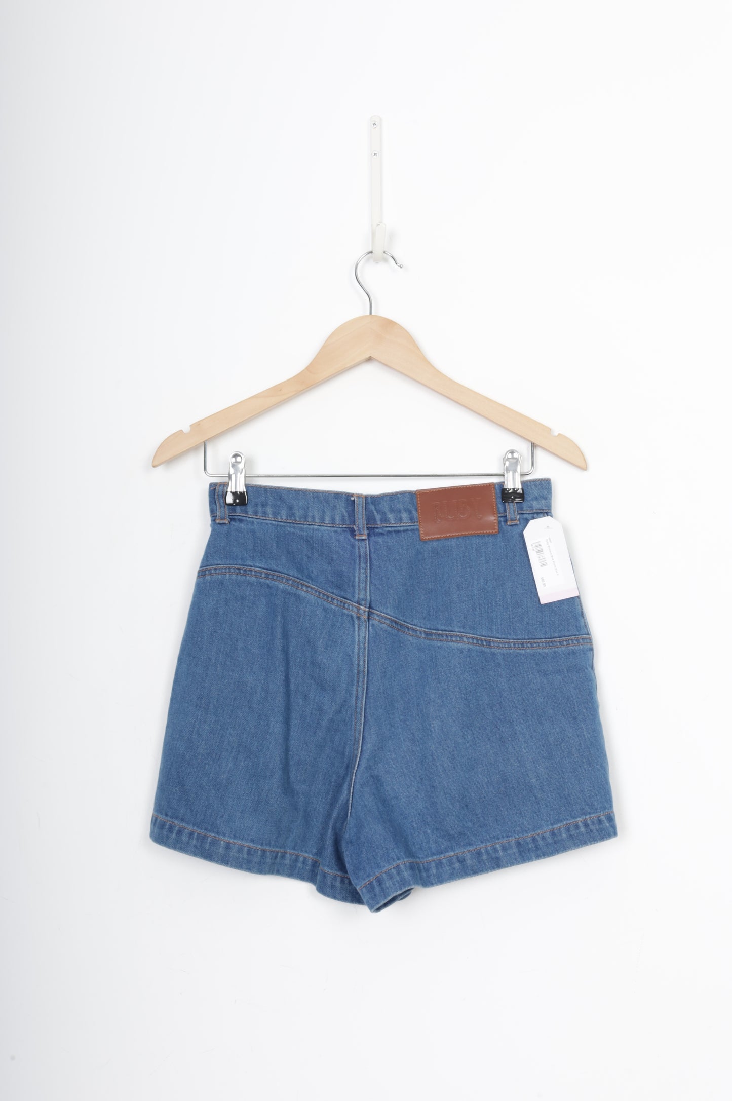 Ruby Womens Blue Shorts Size 8