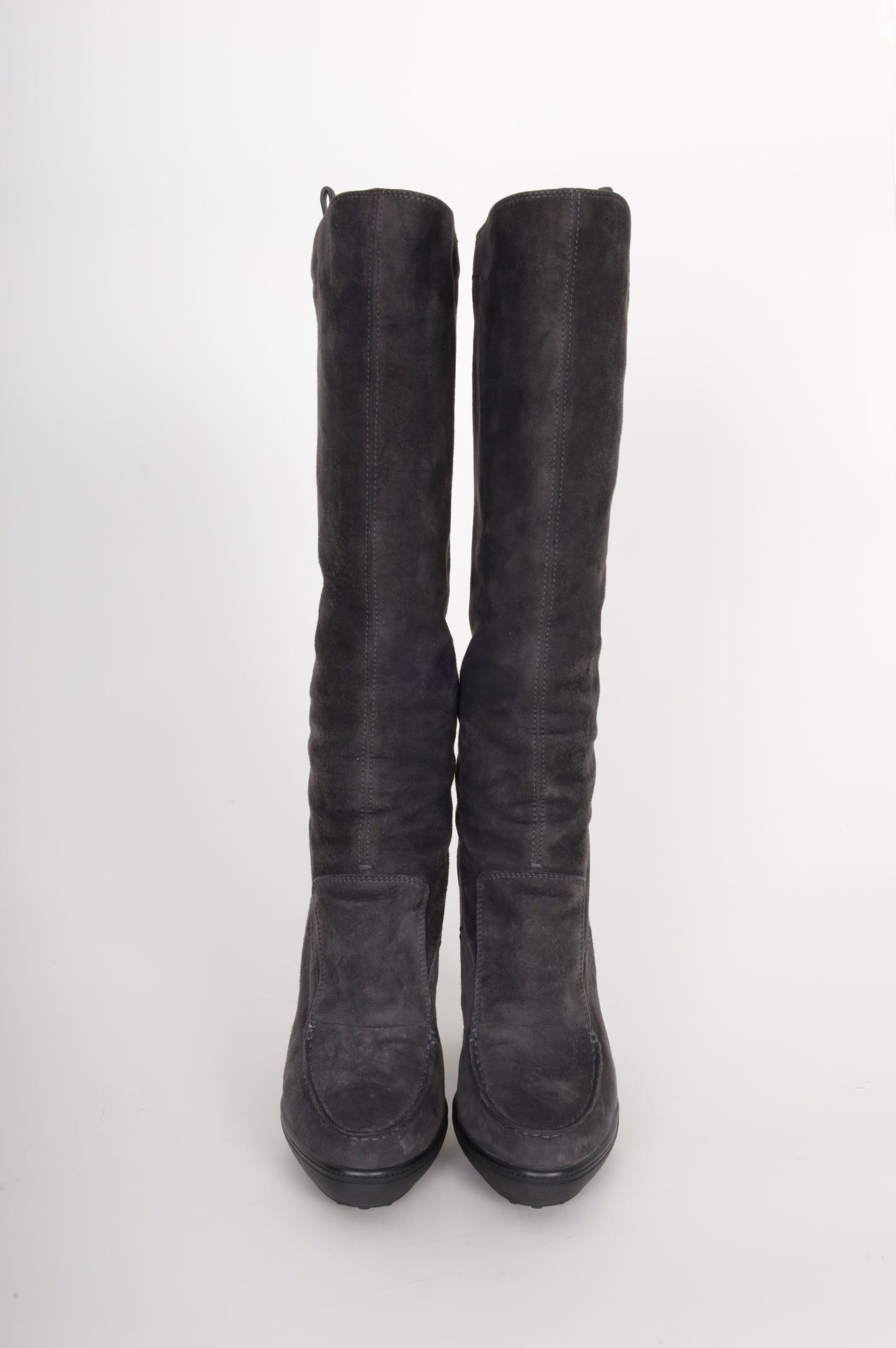 Tod's Womens Grey Boots Size EU 40