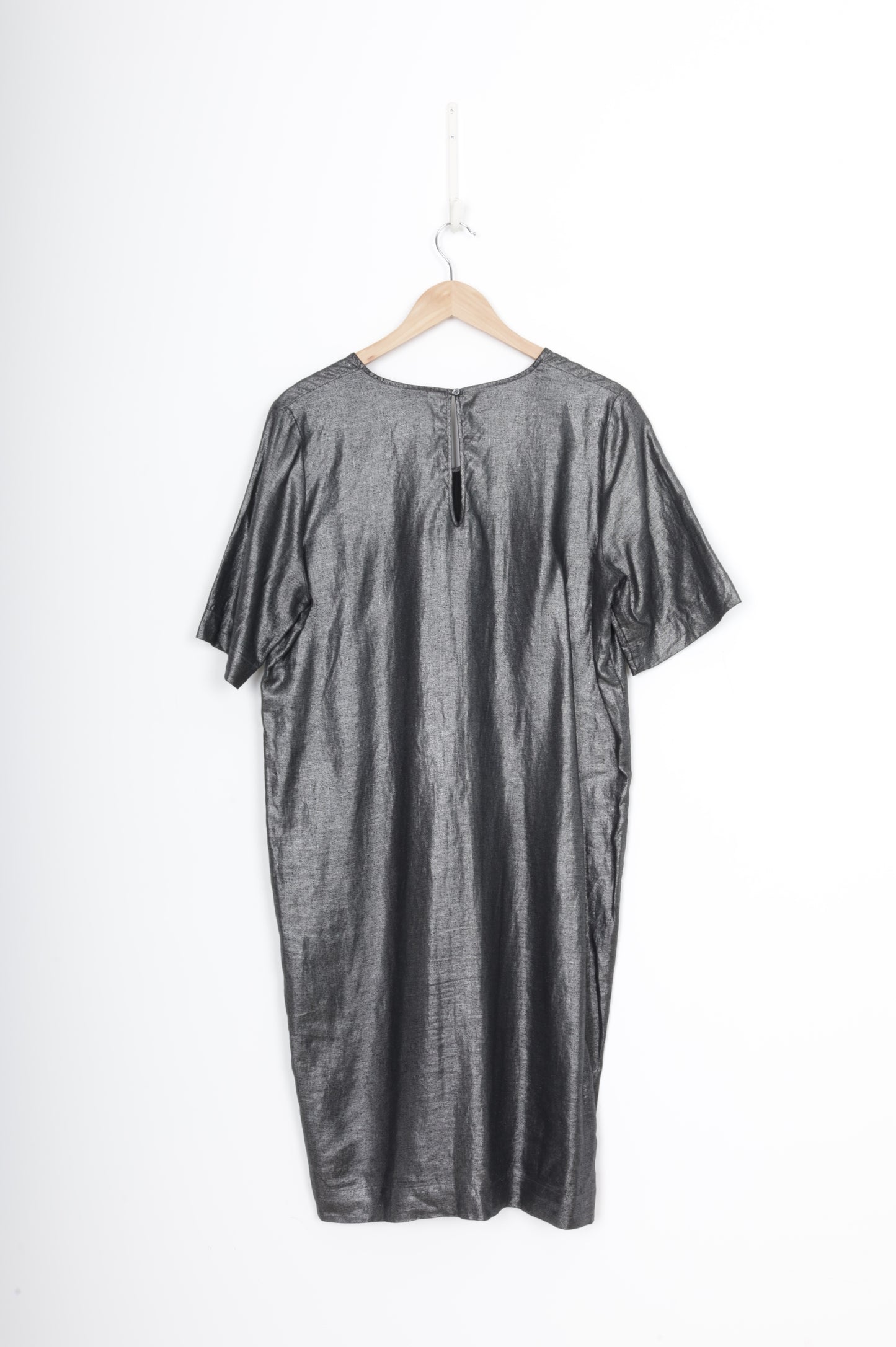 Caroline Sills Womens Silver Dress Size 14