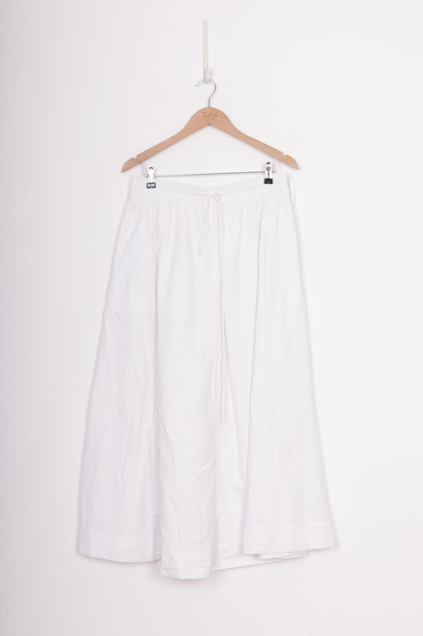 Lover Womens White Maxi Skirt Size 14