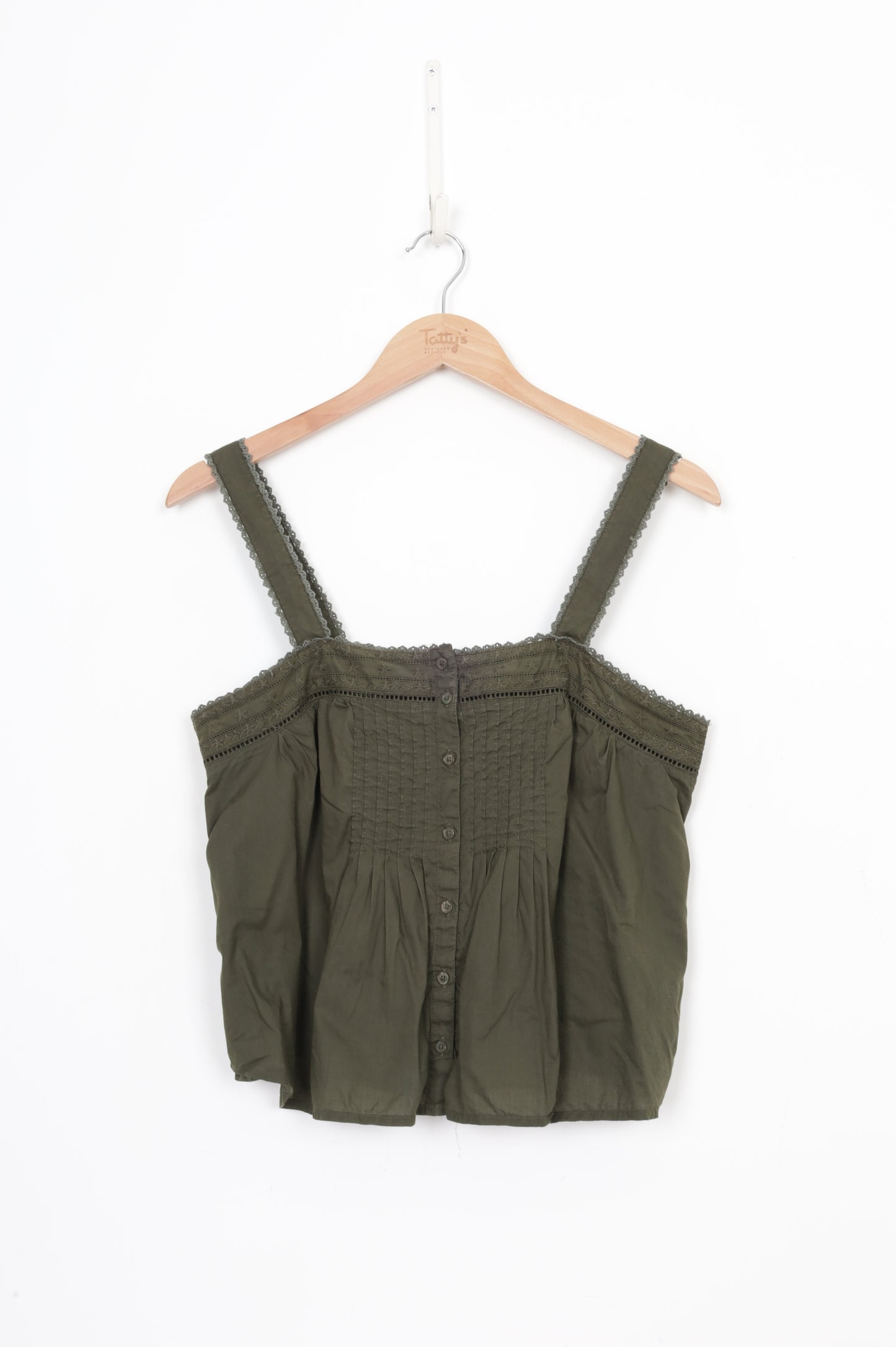 Levi's Womens Green Top Size M