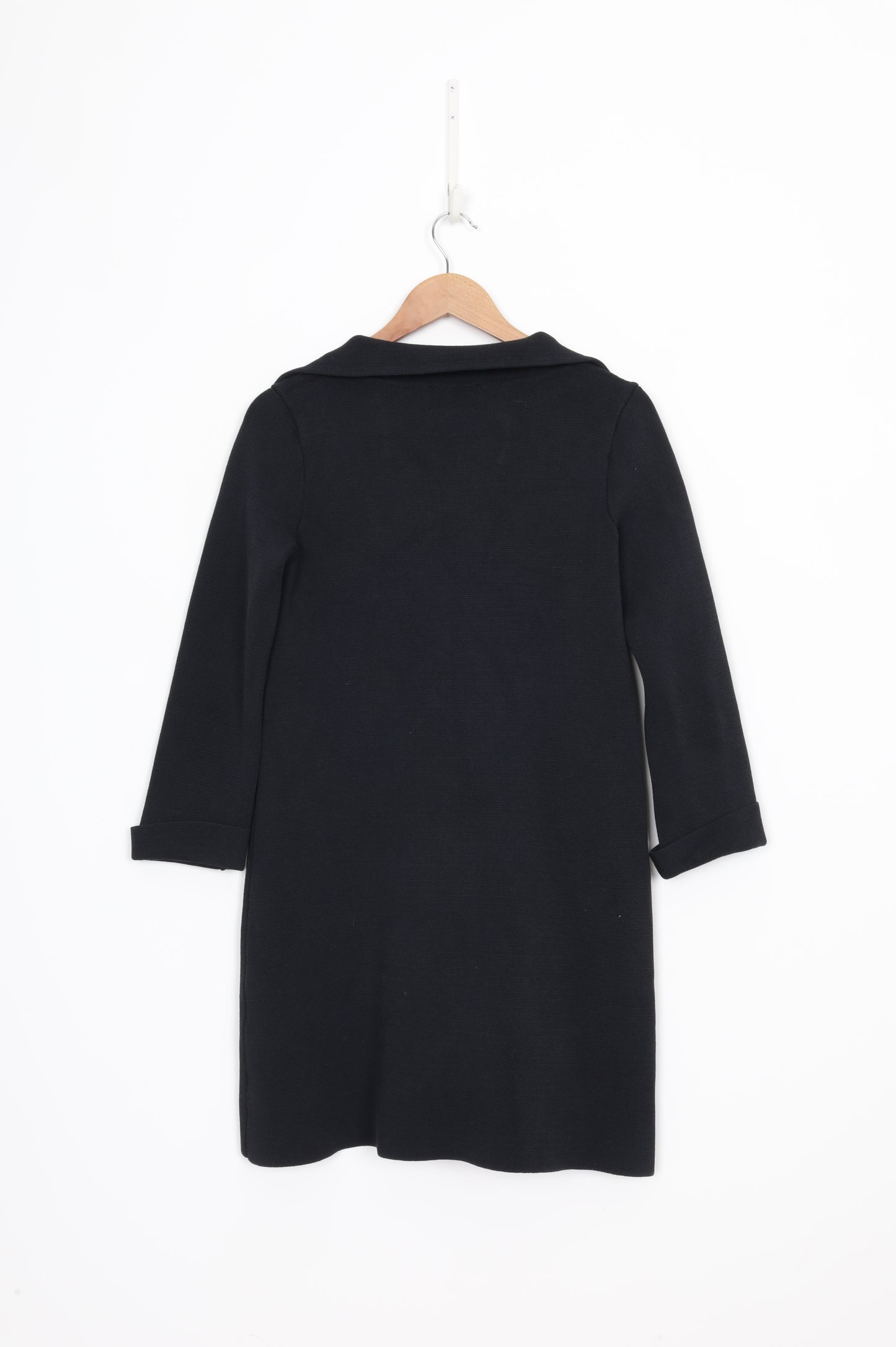 Scanlan & Theodore Womens Black Coat Size L