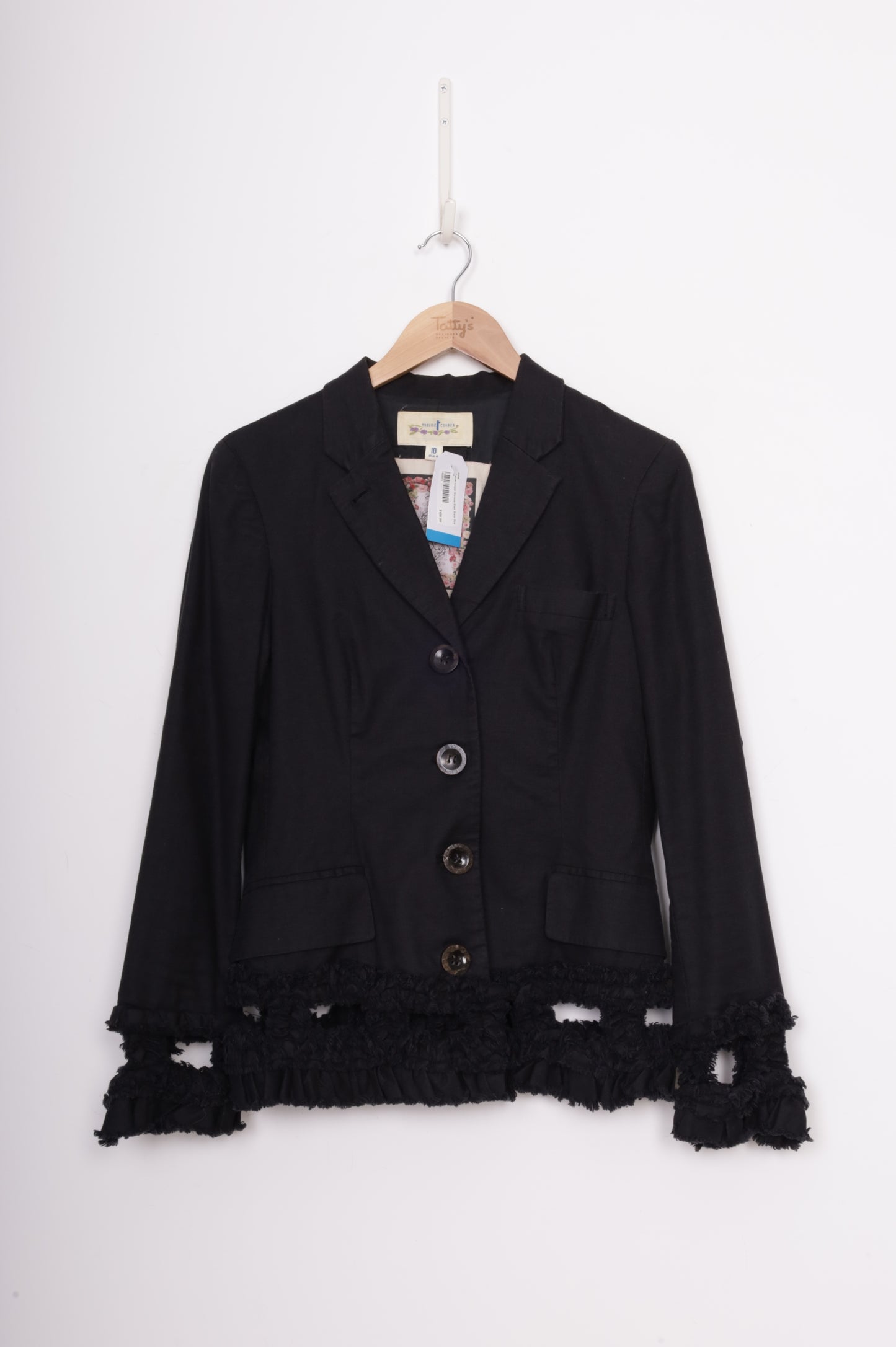 Trelise Cooper Womens Black Blazer Size 10
