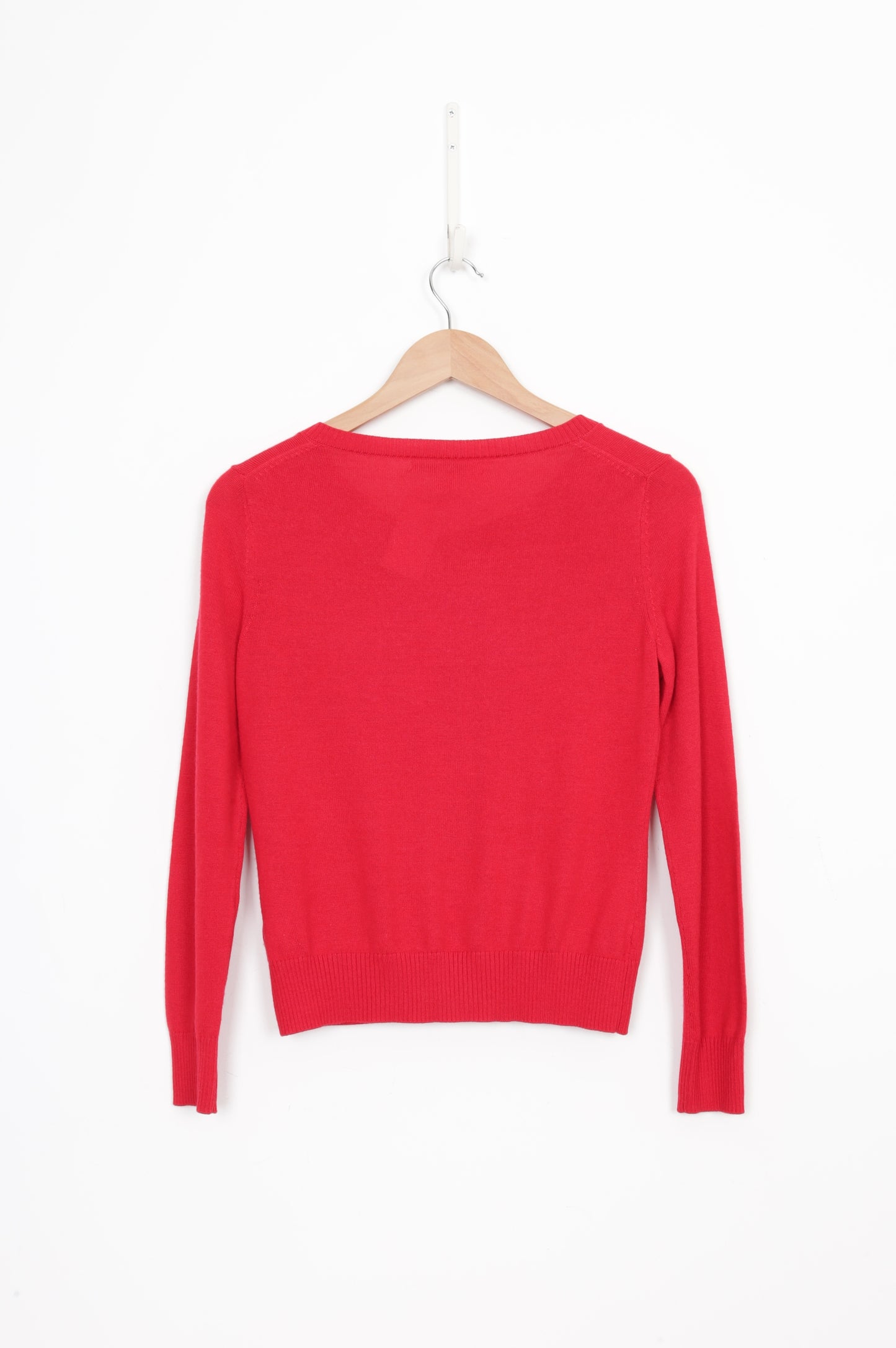 Banana Republic Womens Red Cardigan Size XS