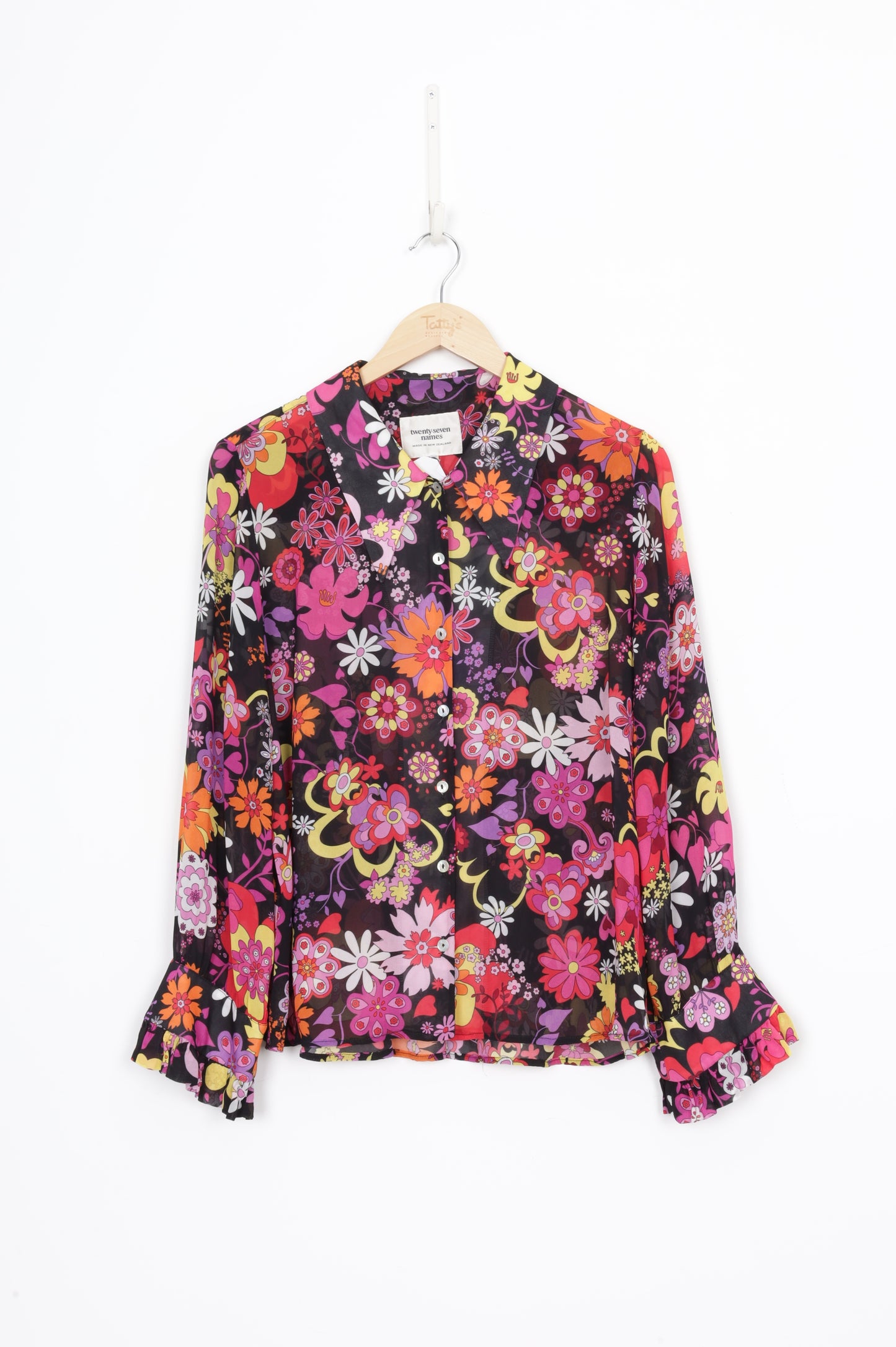 Twenty Seven Names Womens Multi Shirt Size 12