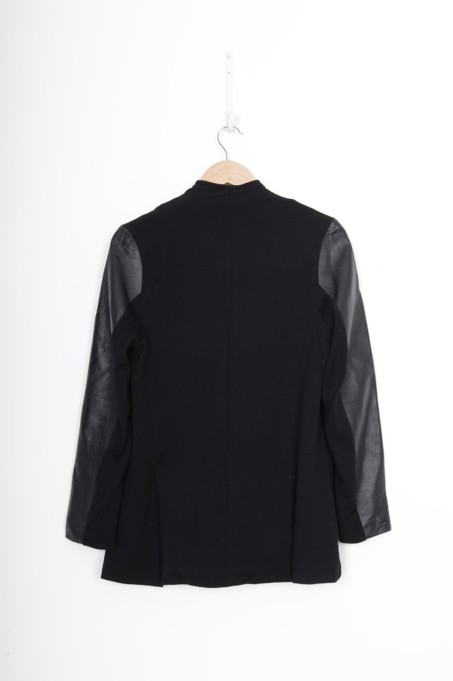 Aliza - NZ Vintage Womens Black Jacket Size UK 12