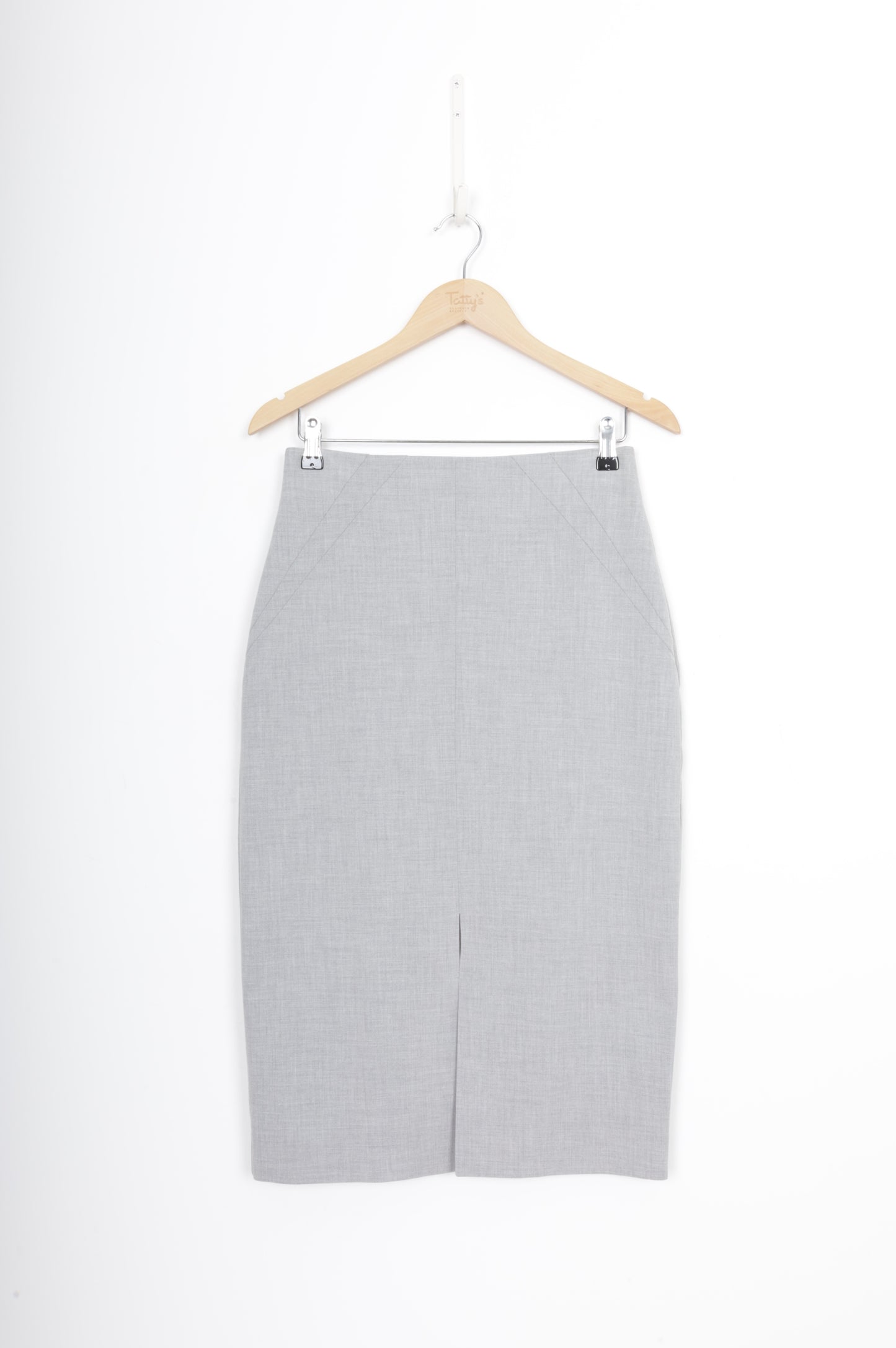Cue Womens Grey Skirt Size 10