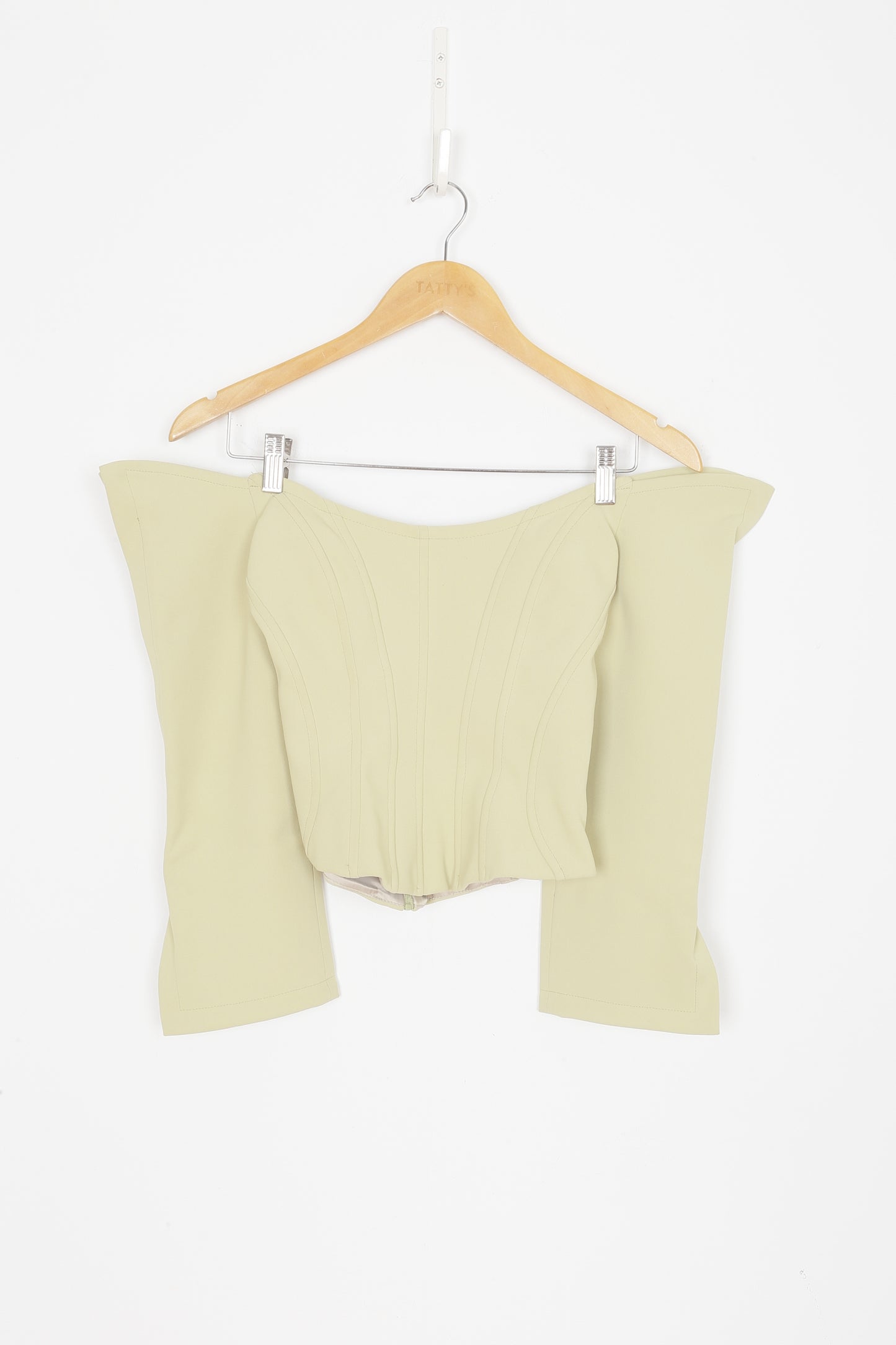 Paris Georgia Womens Green Top Size S