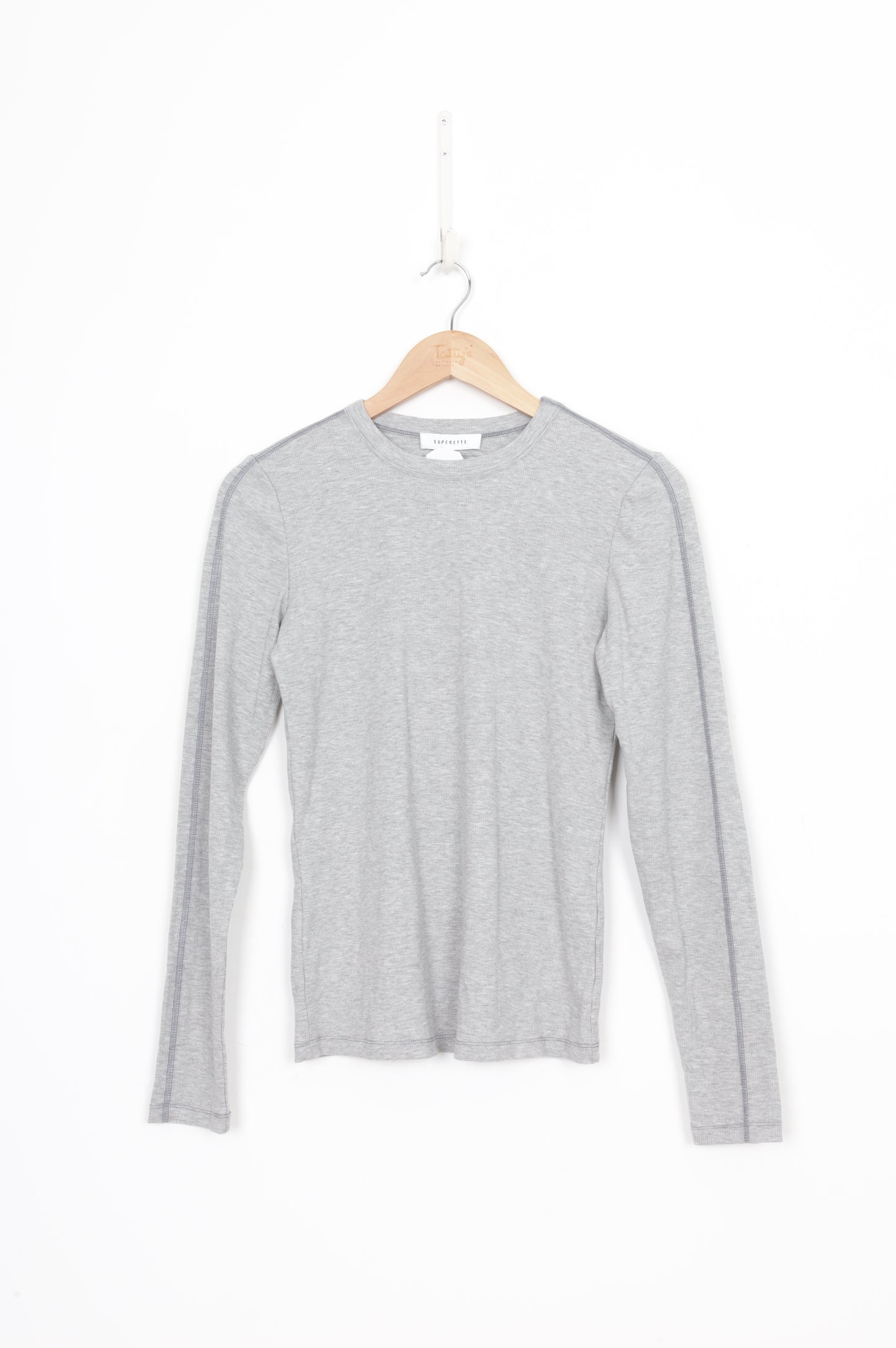 Superette Womens Grey Top Size 8