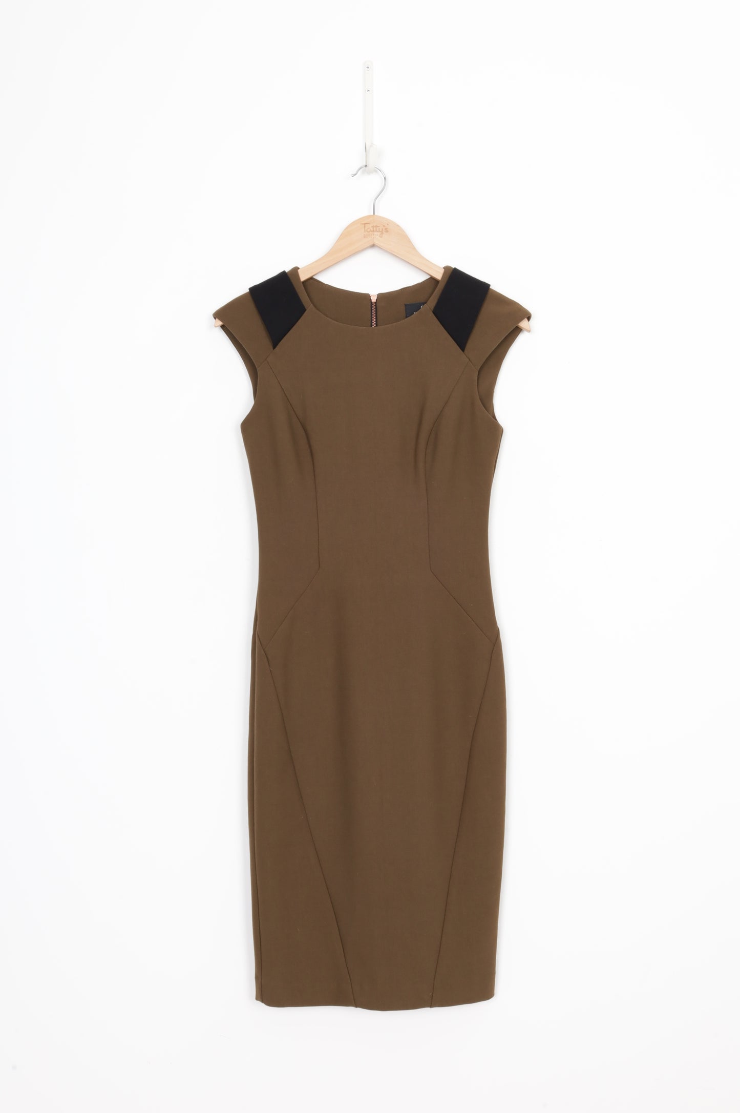 Cue Womens Green Dress Size 6