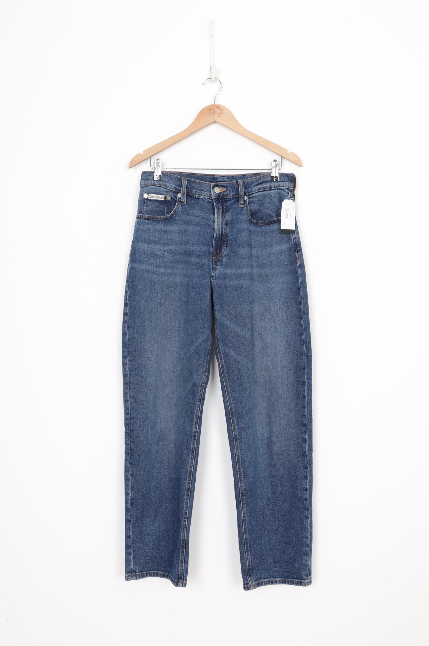 Calvin Klein Womens Blue Jeans Size W 28