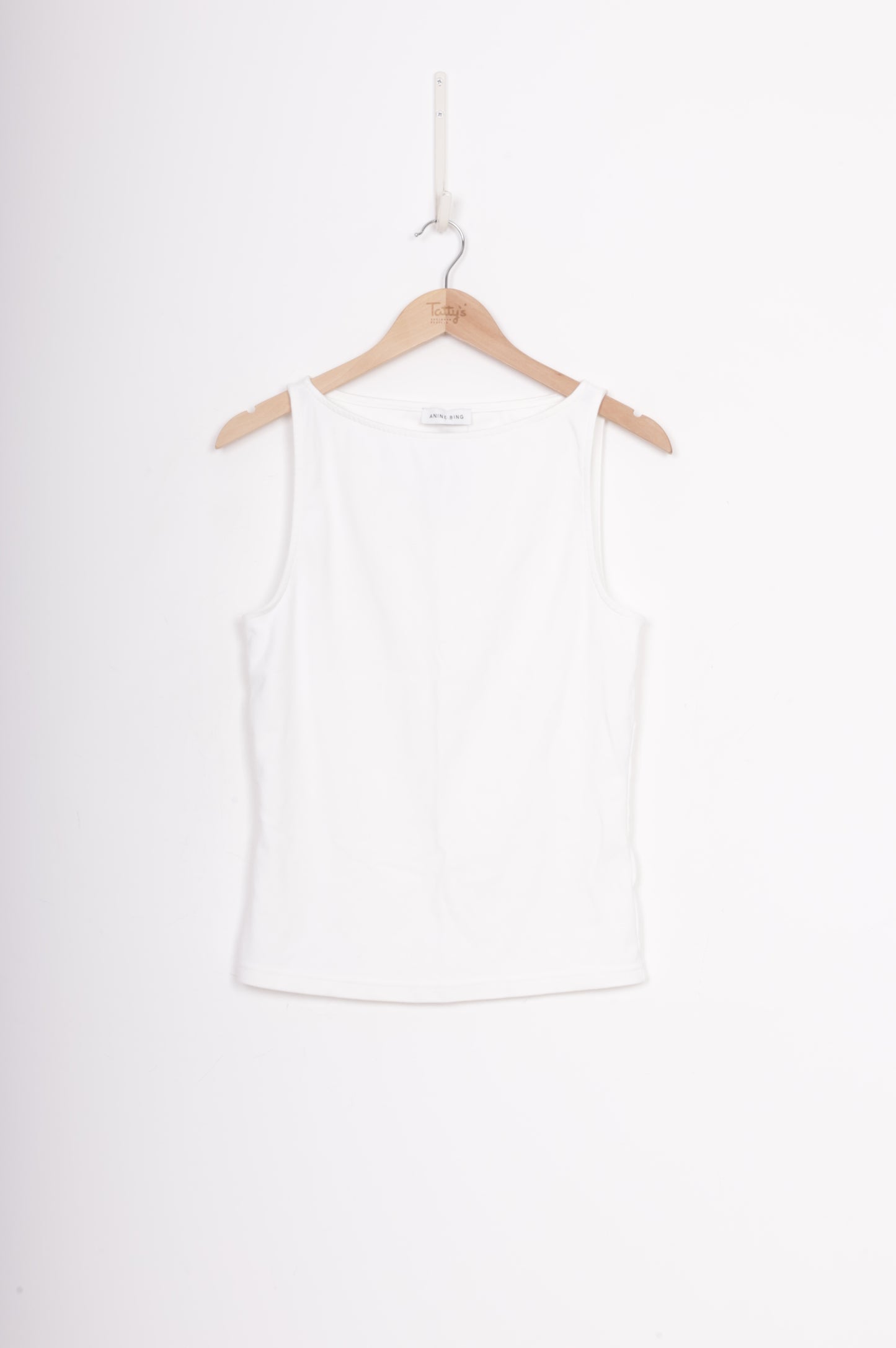 Anine Bing Womens White Top Size L