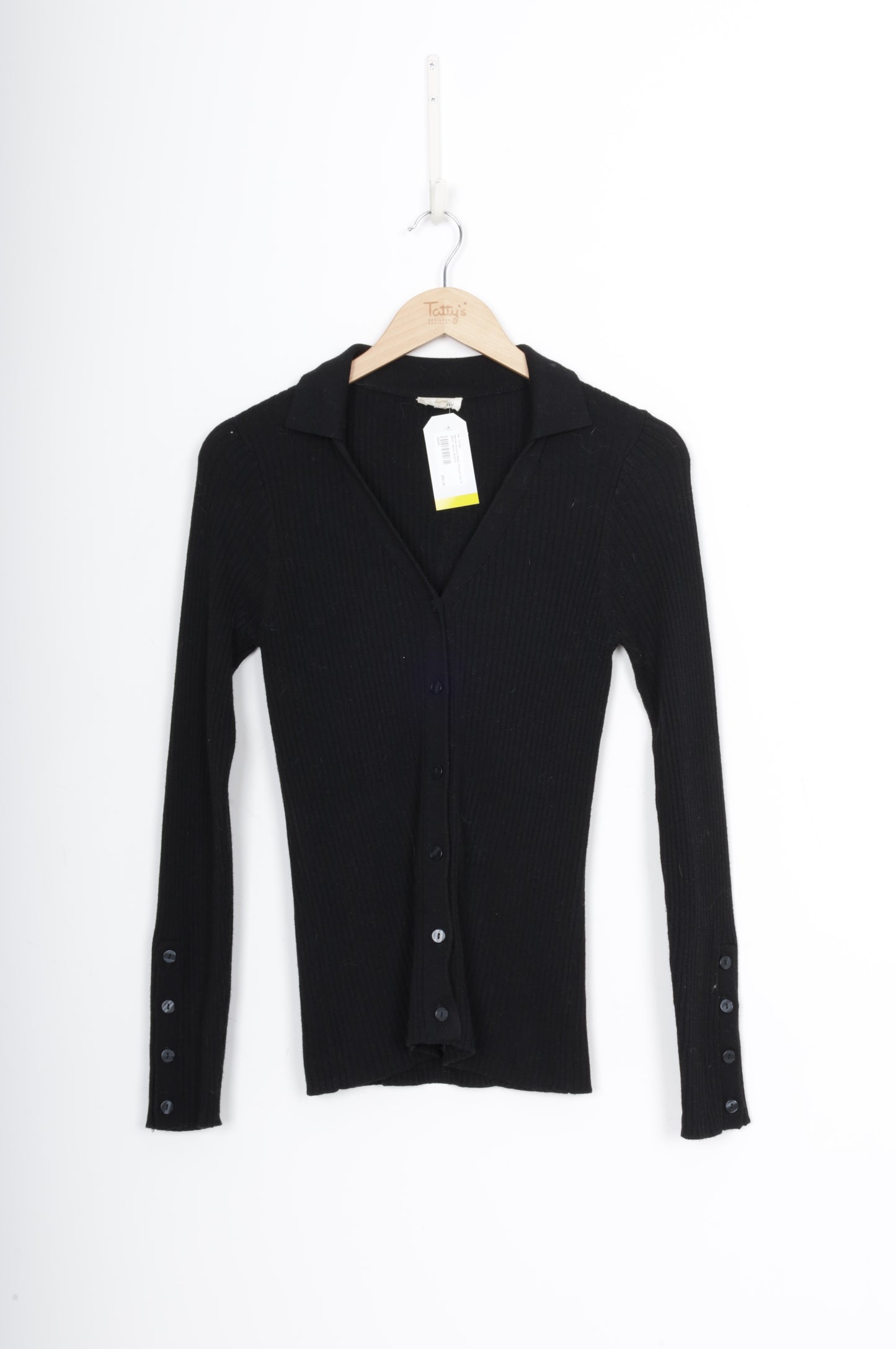 Marlow Womens Black Cardigan Size M