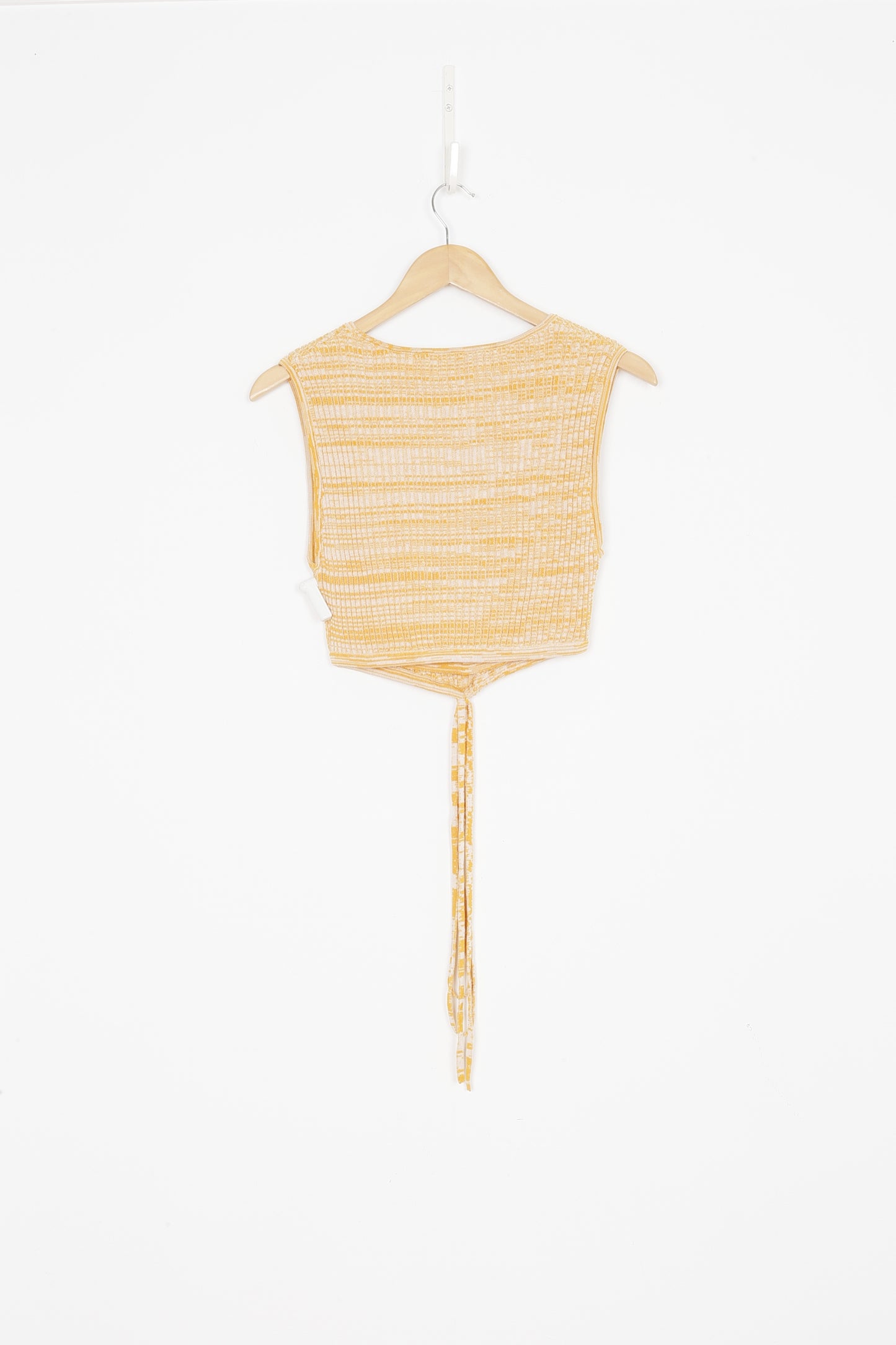Christopher Esber Womens Yellow Top Size S